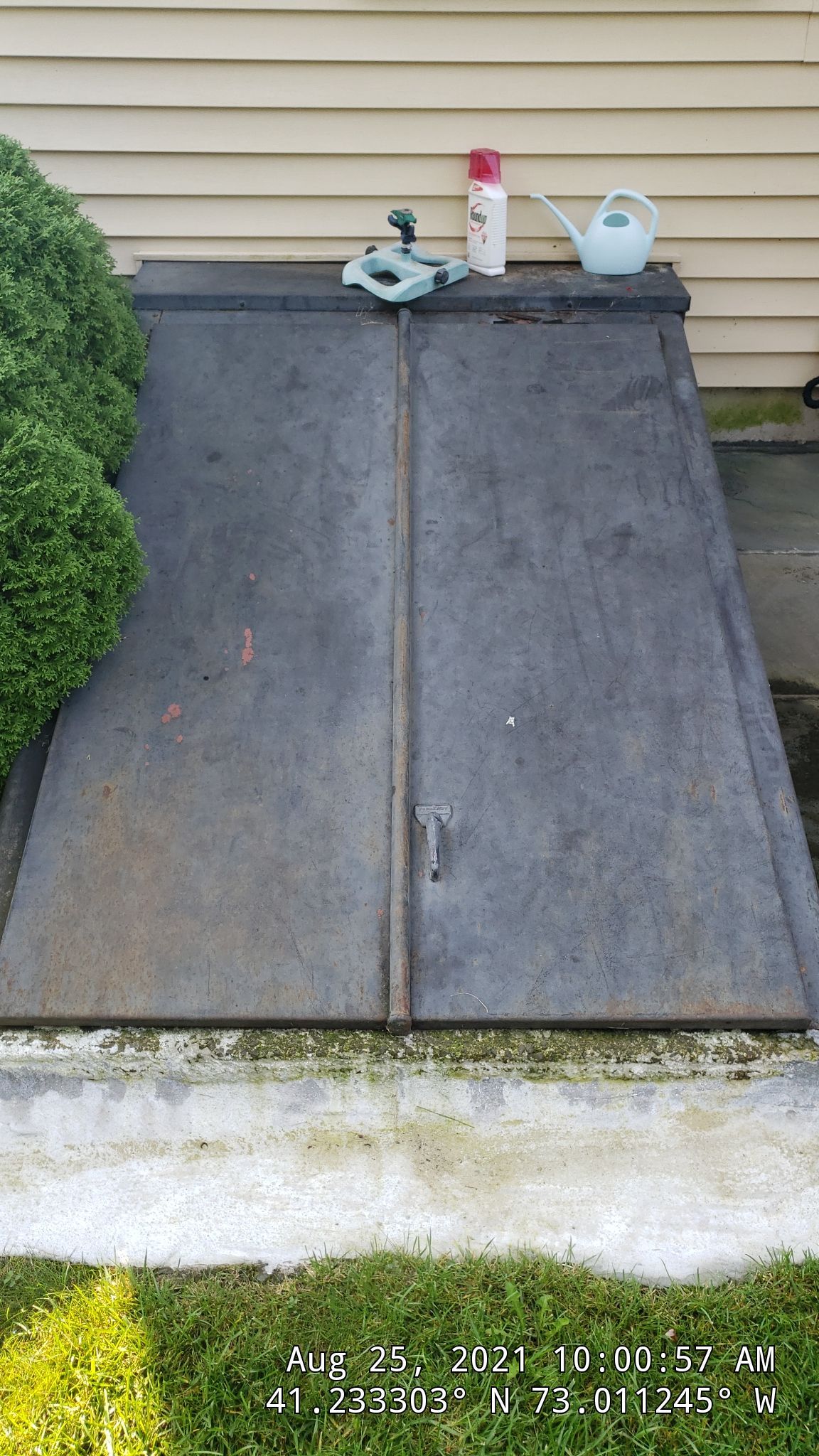 Basement Remodel using Bilco Basement Door by A Plus Exterior