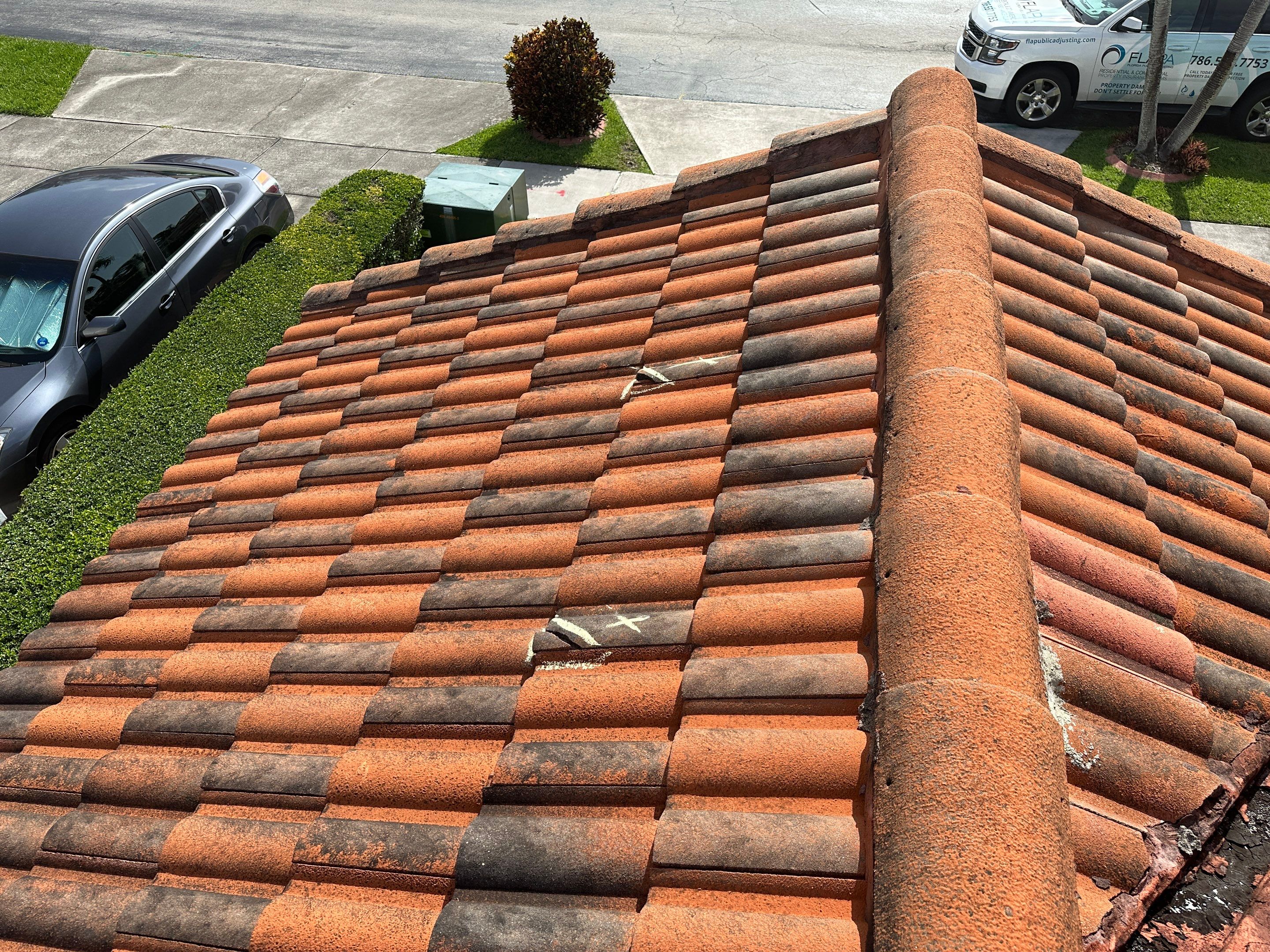 Roof Damage Claim in Miami by FLAPA & KeyStone