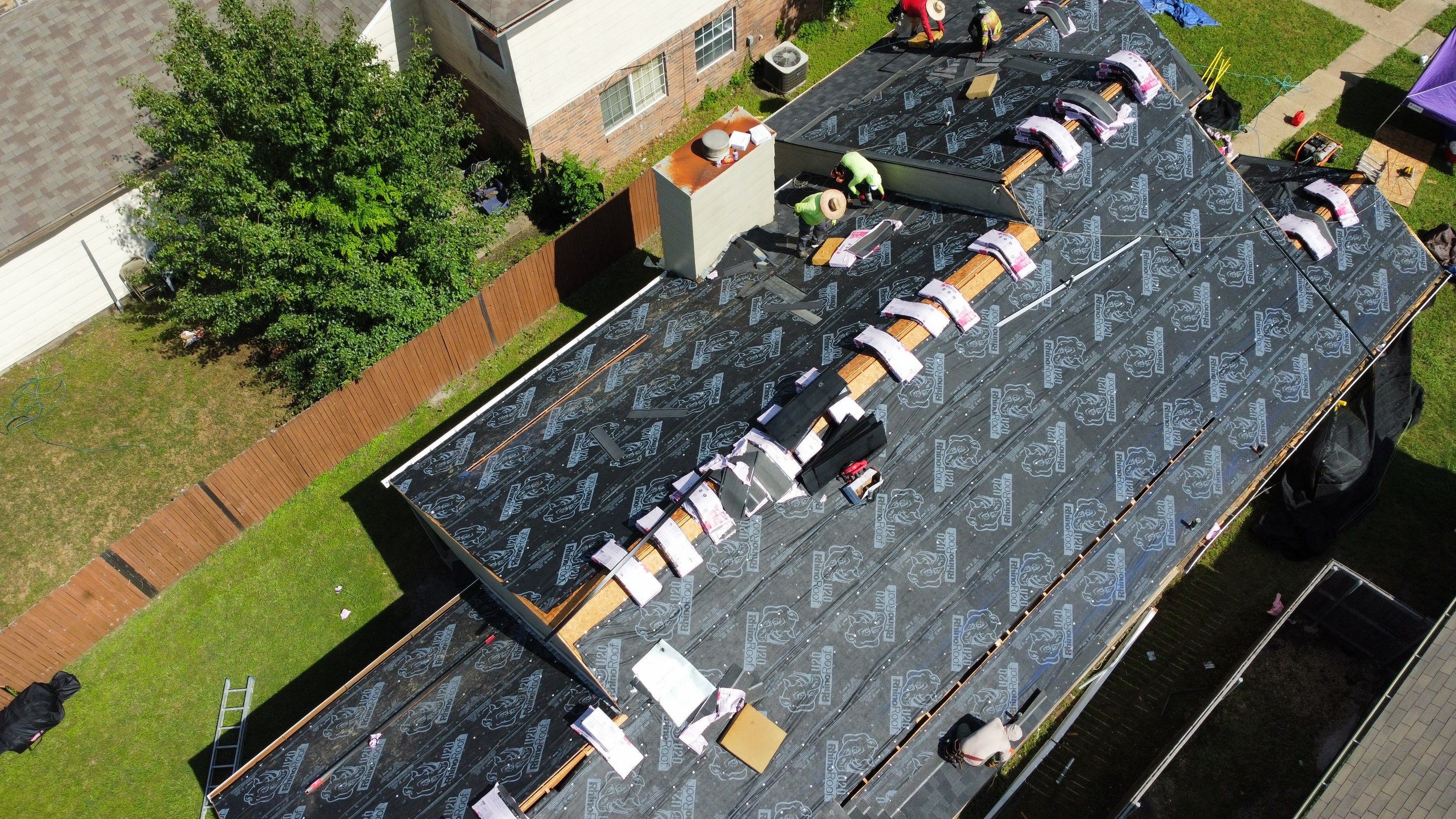 Storm Restoration Project by Berry Good Roofing 