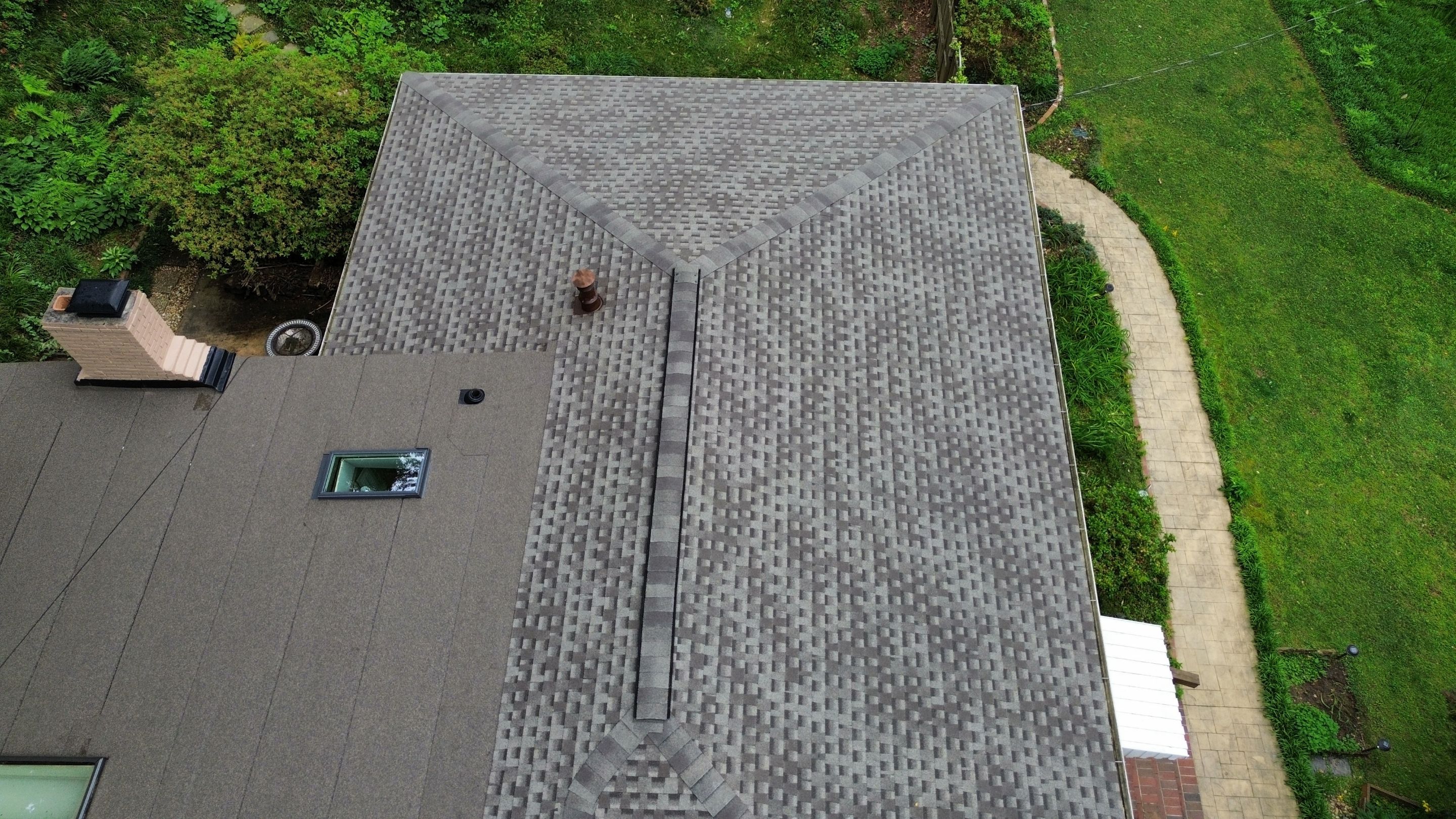 Atlanta, GA Roof Replacement GAF Timberline HDZ Weathered Wood by Reset Roofing