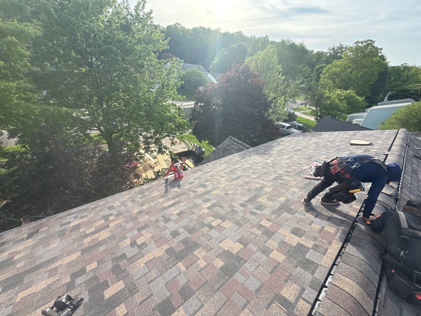 Roof Replacement using Owens Corning Duration Flex by 180 Contractors