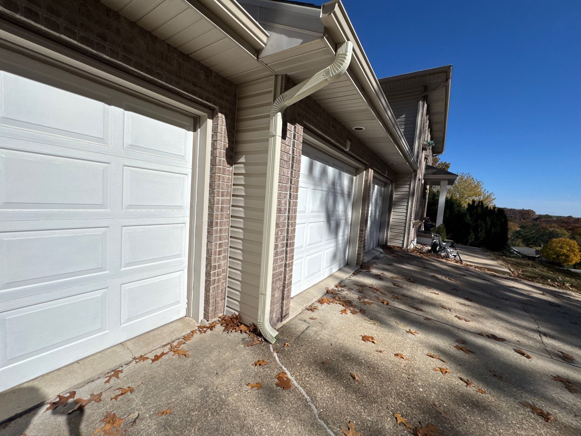 Residential Roofing & Gutter Install - Atlas Pinnacle Pristine Color Weathered Wood - Gutter Color White  by Titan Commercial & Residential Roofing 