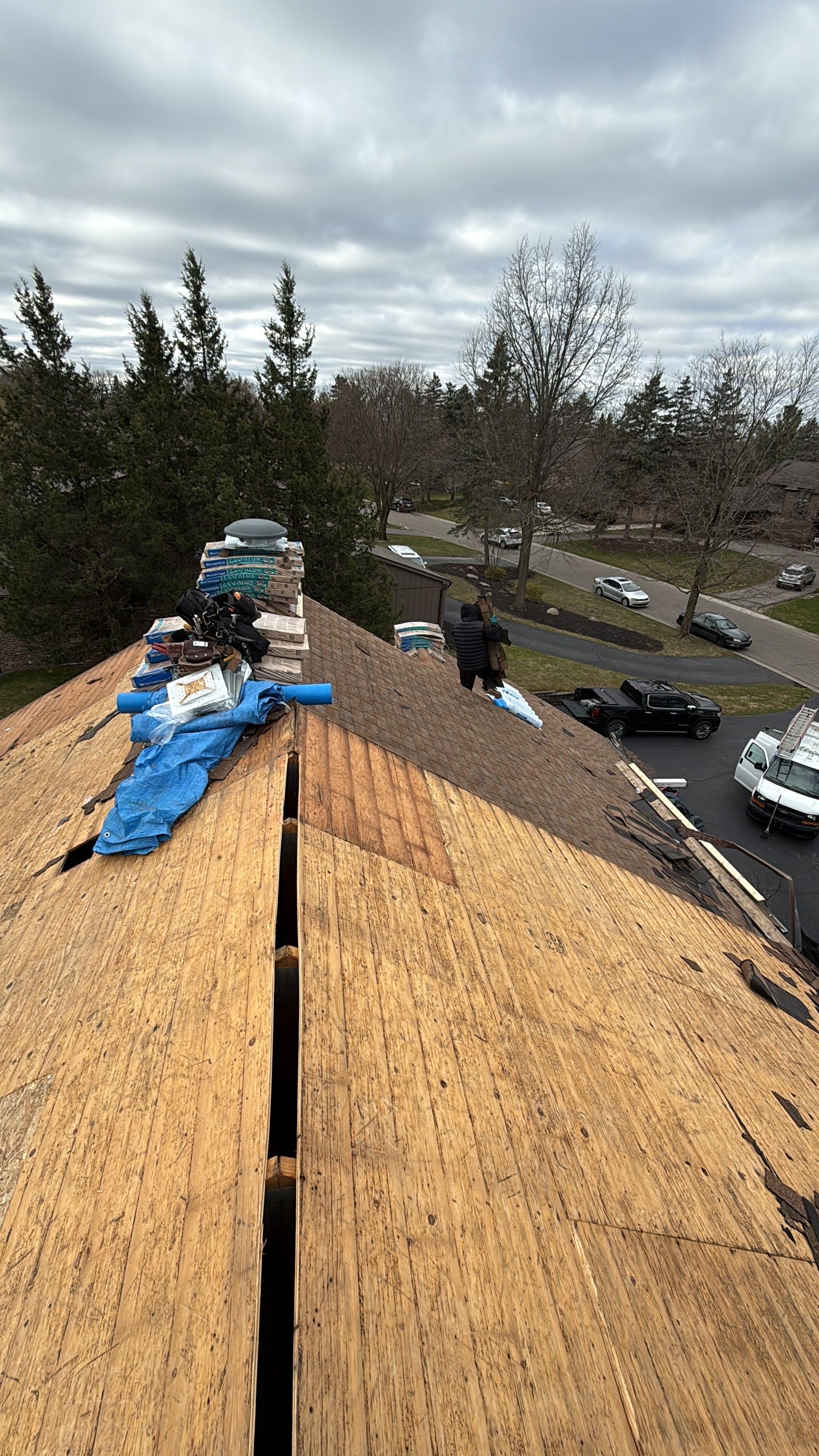 Project in West Bloomfield Township by Eave Roofing