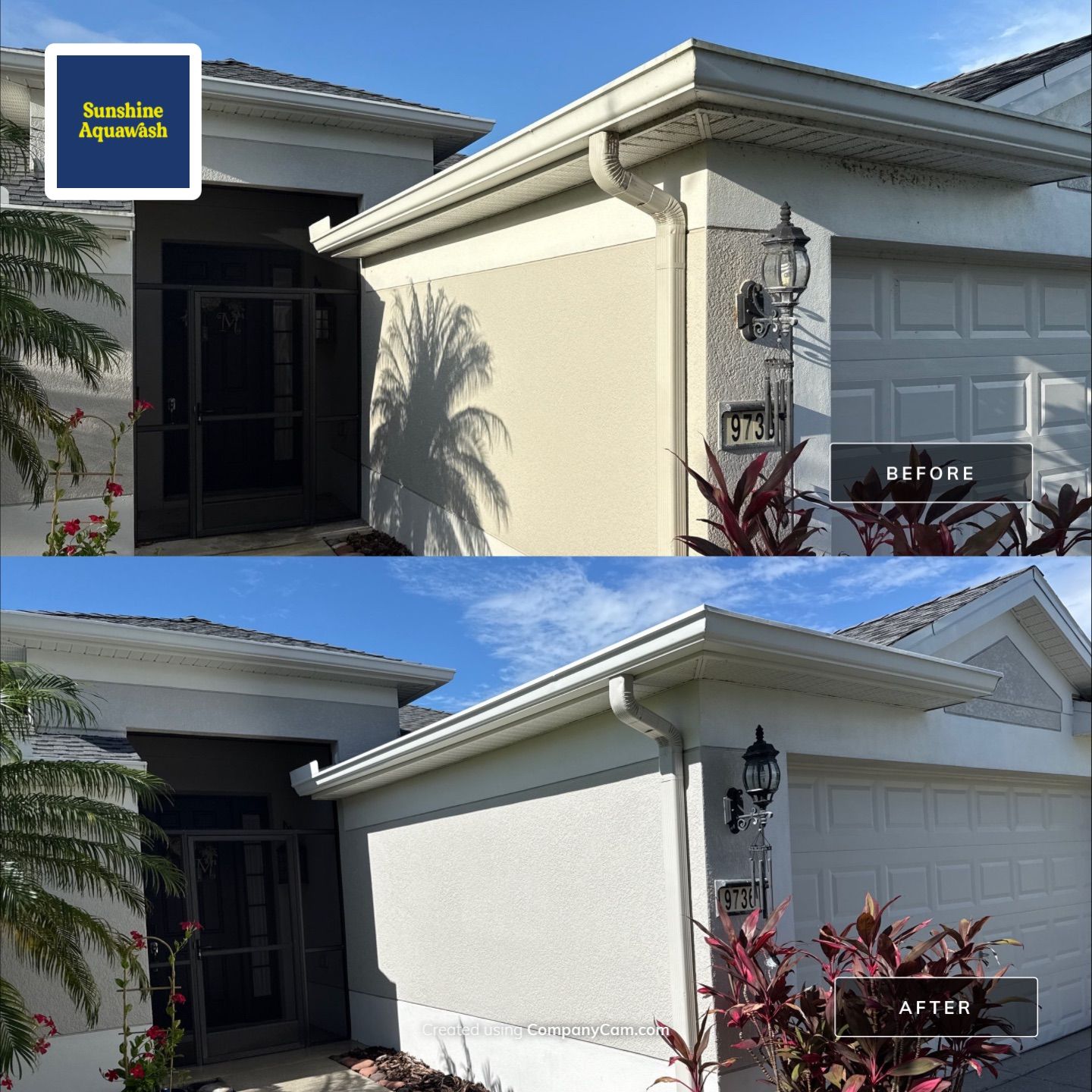 Complete House & Concrete Cleaning in Harrison Ranch Community – Parrish, FL by Sunshine AquaWash