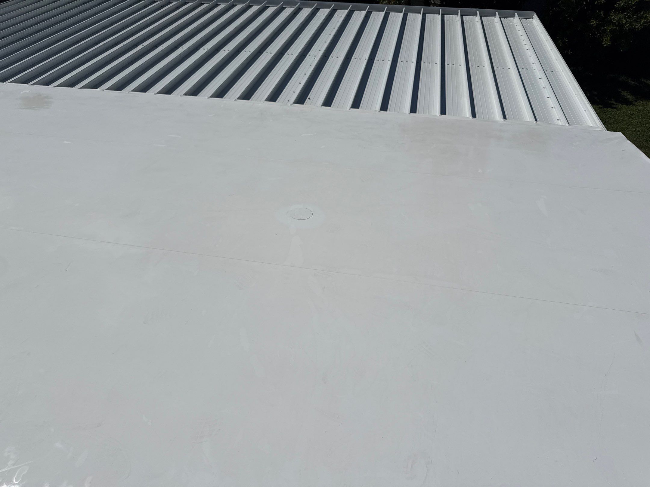 TPO Membrane Mobile Home Roof Cleaning Parrish, FL by Sunshine AquaWash