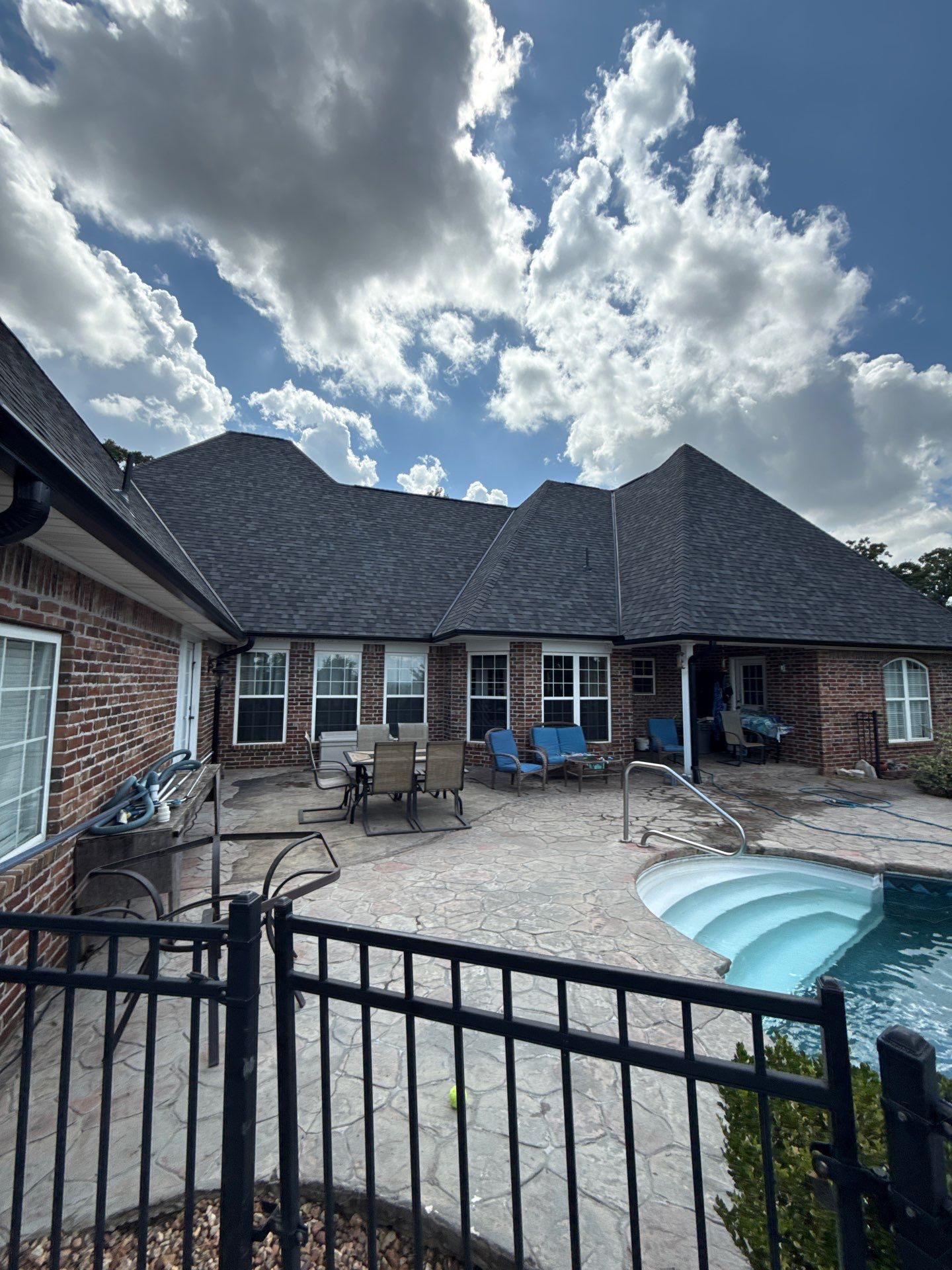 Roof replacement w/code upgrades all paid by Insurance. by In & Out Construction & Remodeling, LLC