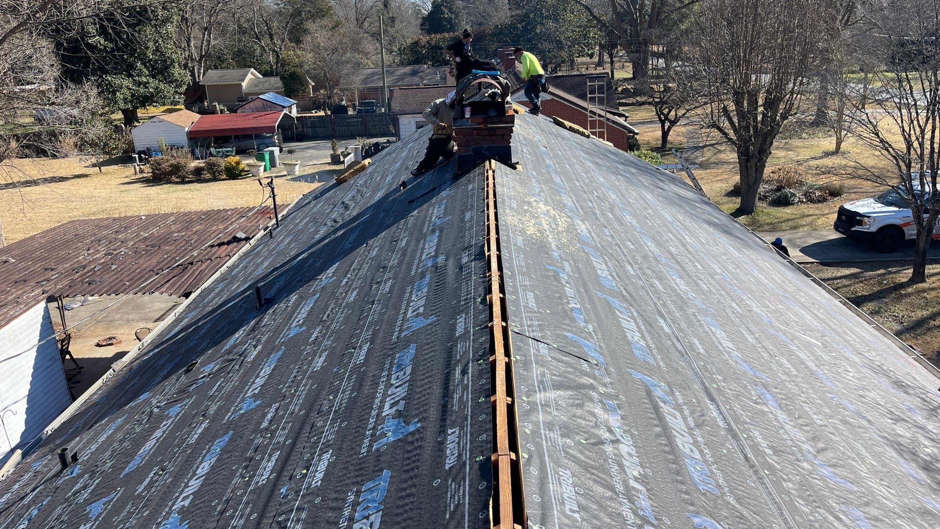 Roof replacement by hail damage  by Just Brilliant Restoration JBR
