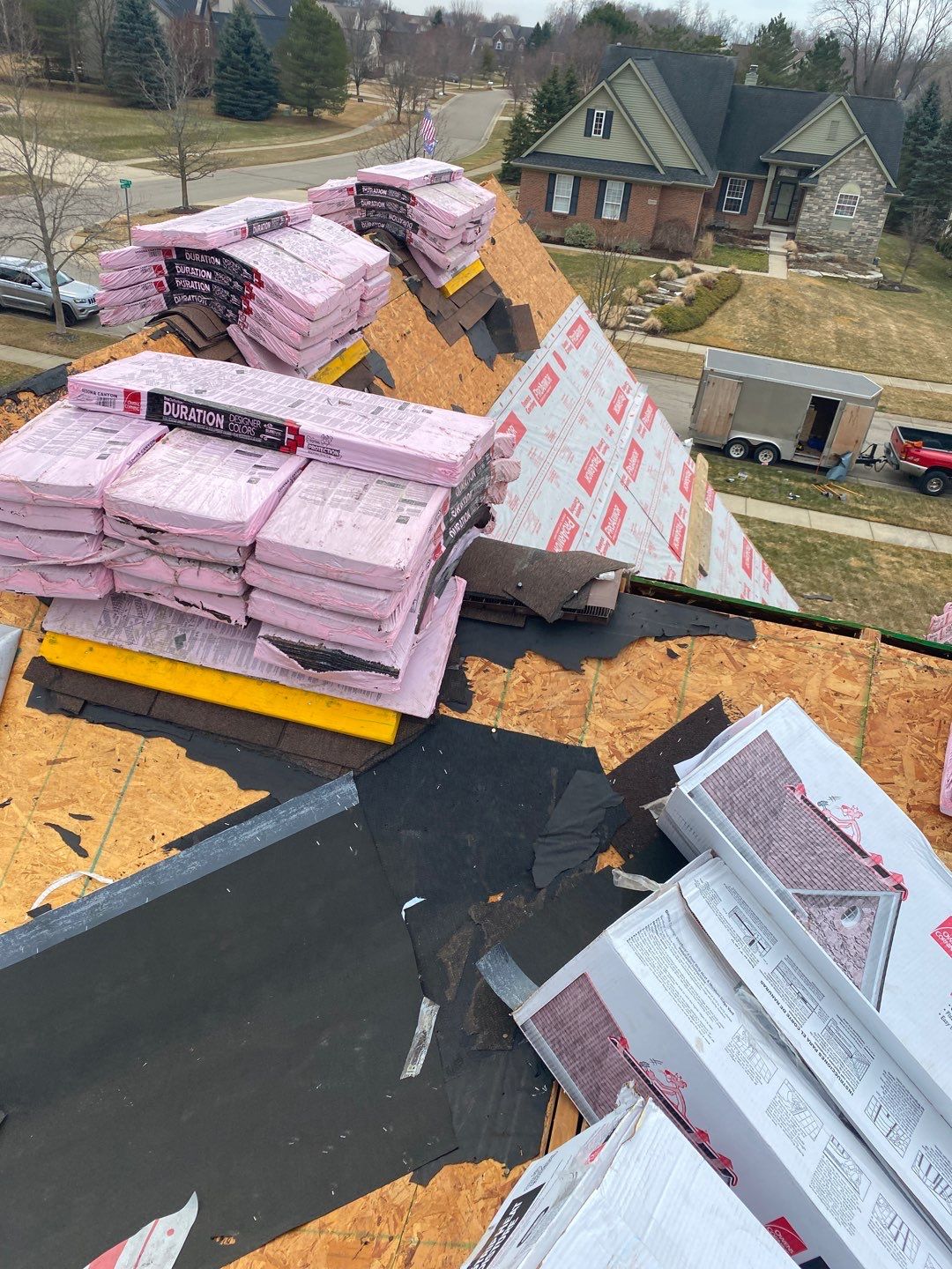 Roof Replacement using Owens Corning by 180 Contractors