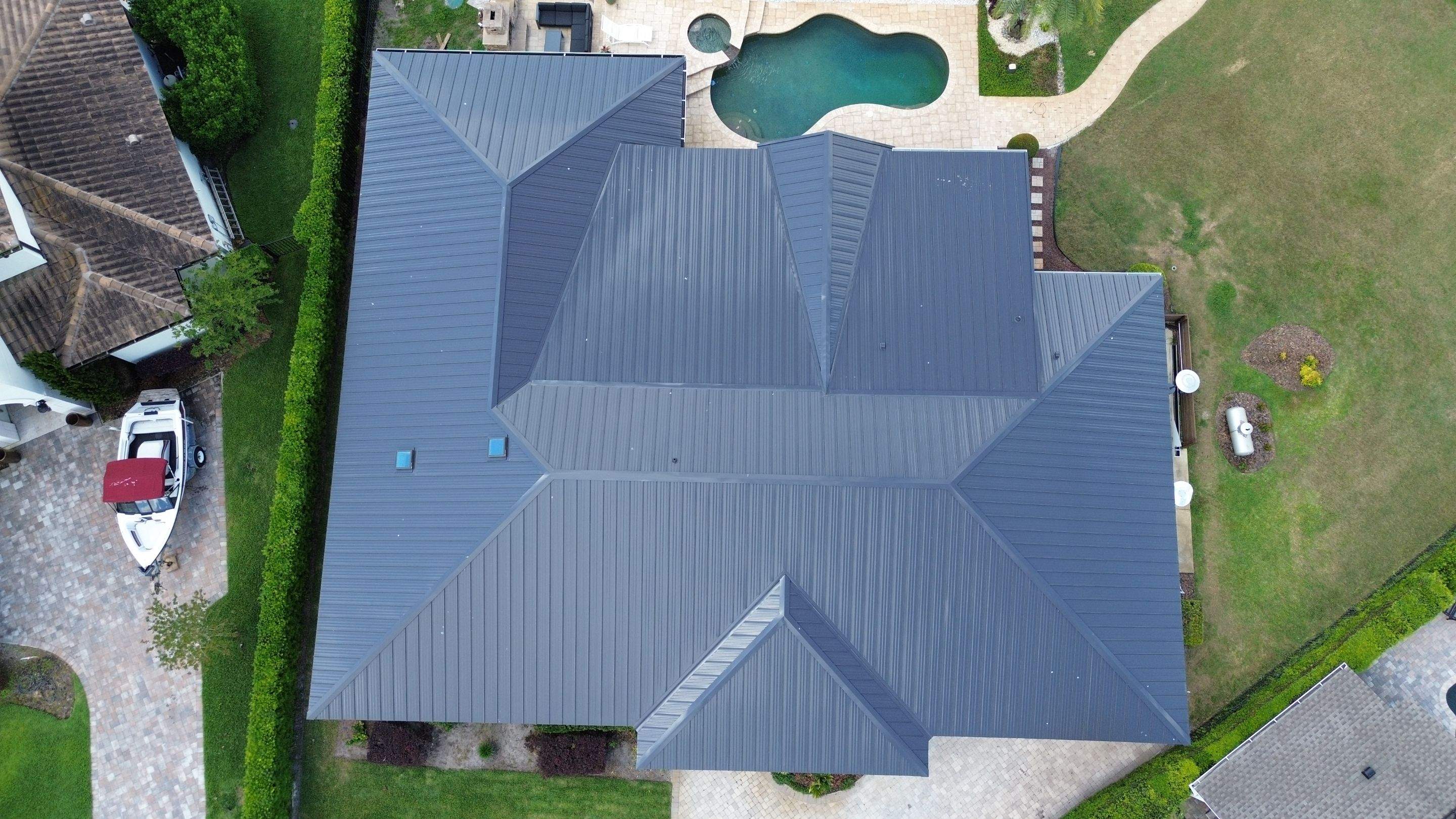 Metal Standing seam in Orlando FL by Gold Key Roofing