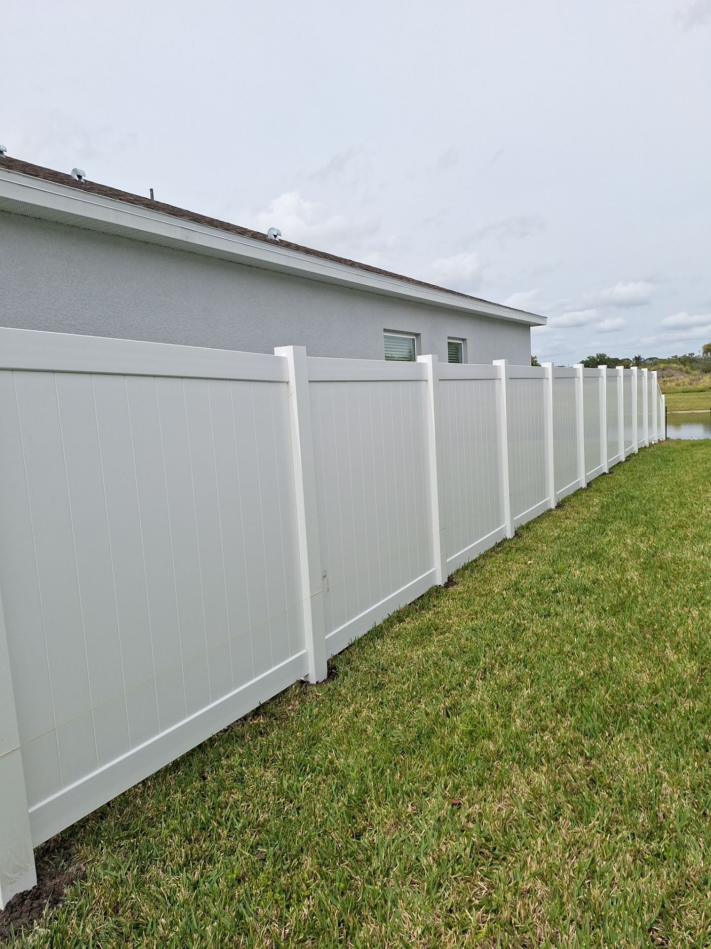 Vinyl Fence Installation using Vinyl Fence and Black 3 Rail Aluminum Fence  by Asap fence and gates, LLC