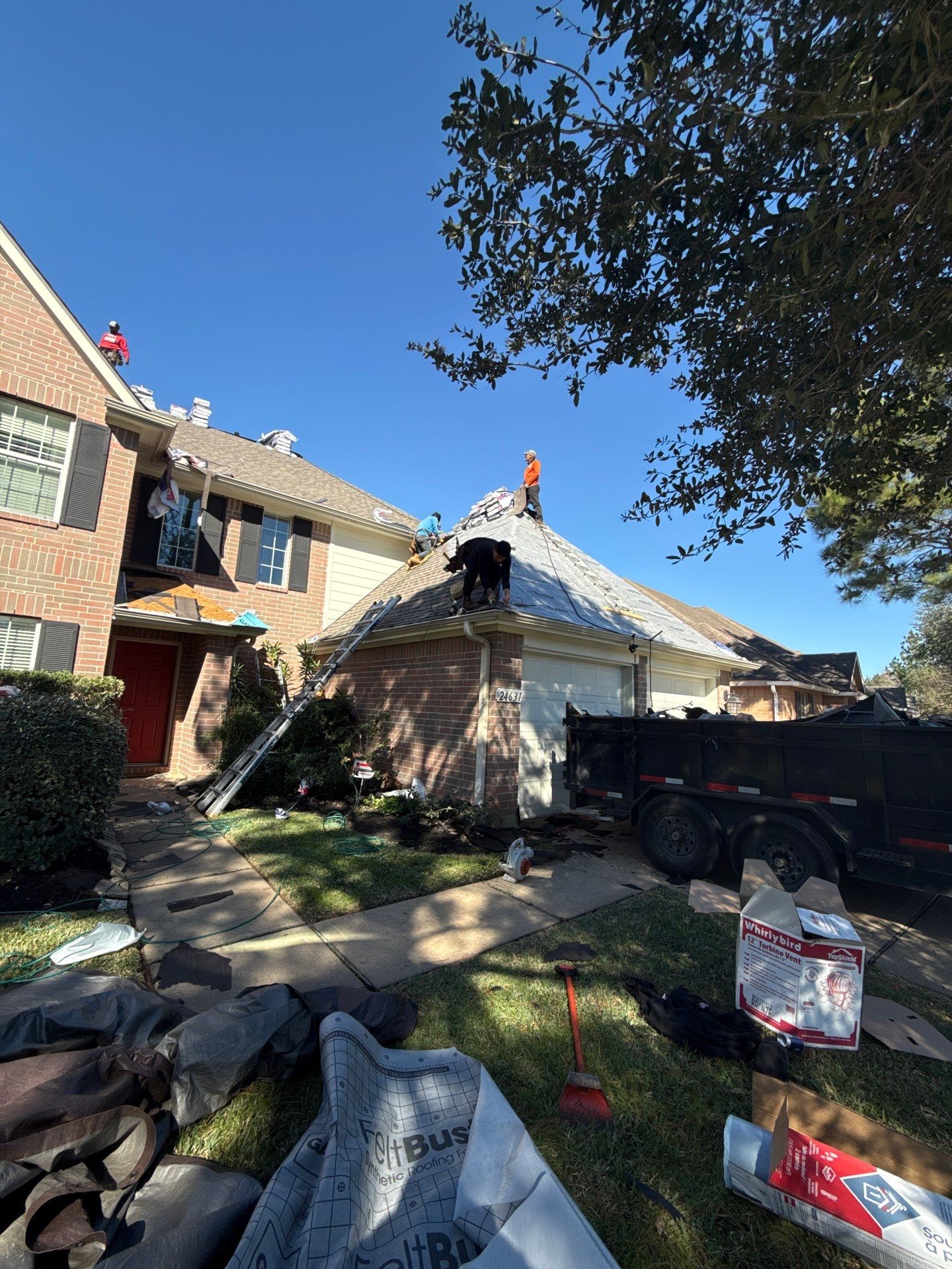 Roof Replacement in Falcon Ranch, Katy TX by Roof Repair Company