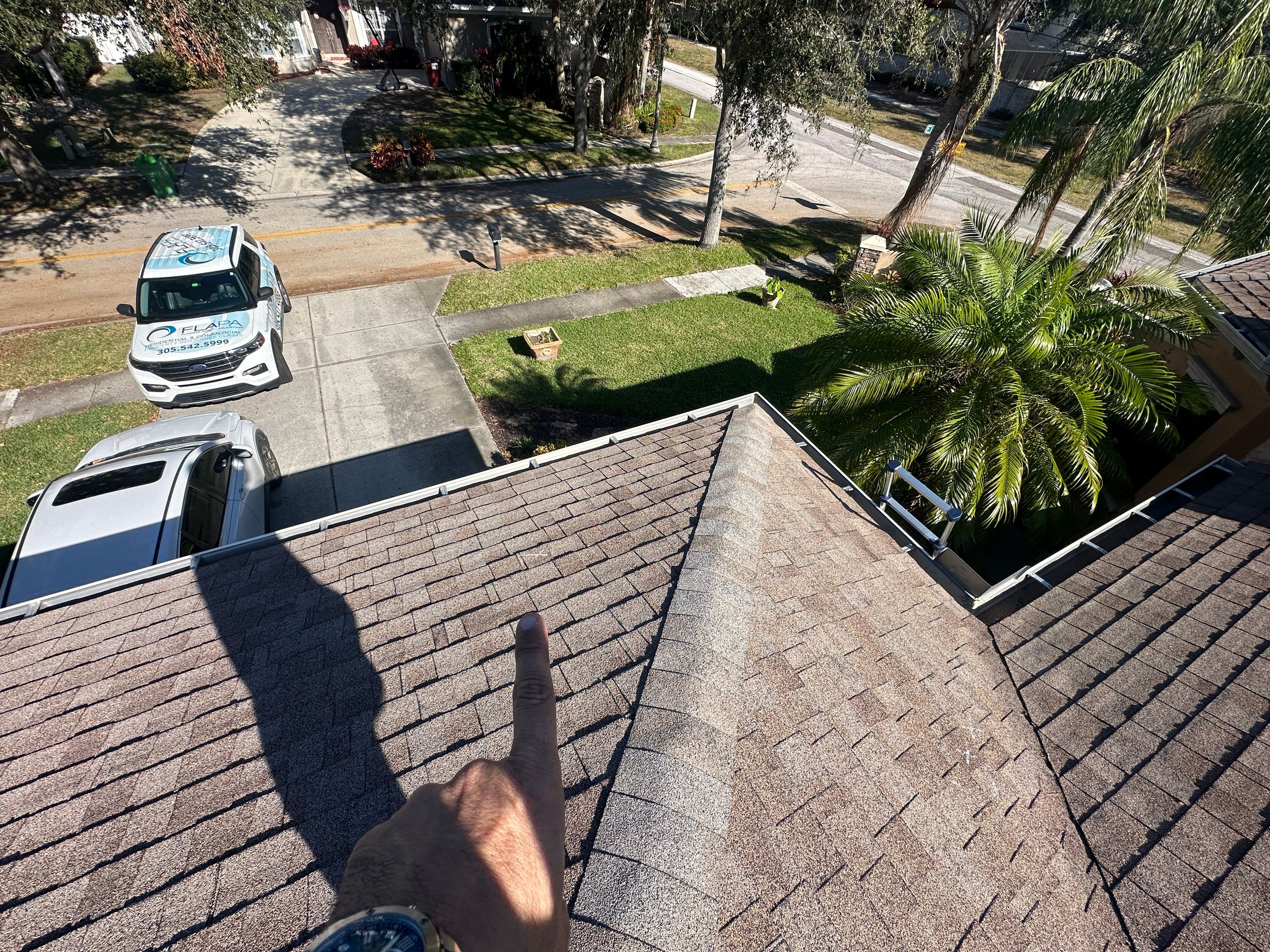 Roof Damage Claim in Palm Harbor by FLAPA & KeyStone