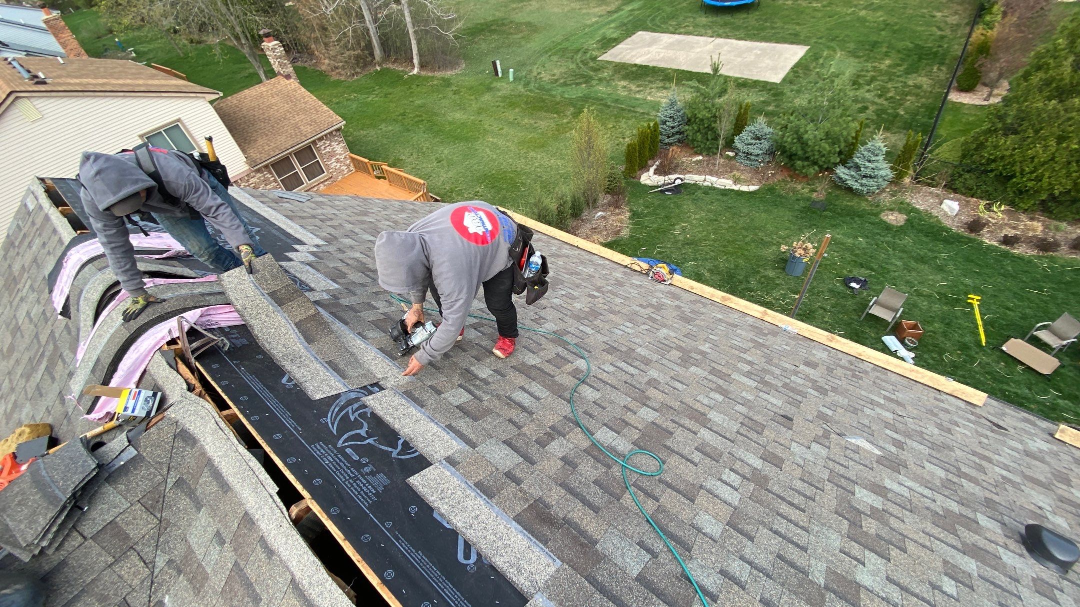 Roof Replacement using CertainTeed Landmark by 180 Contractors