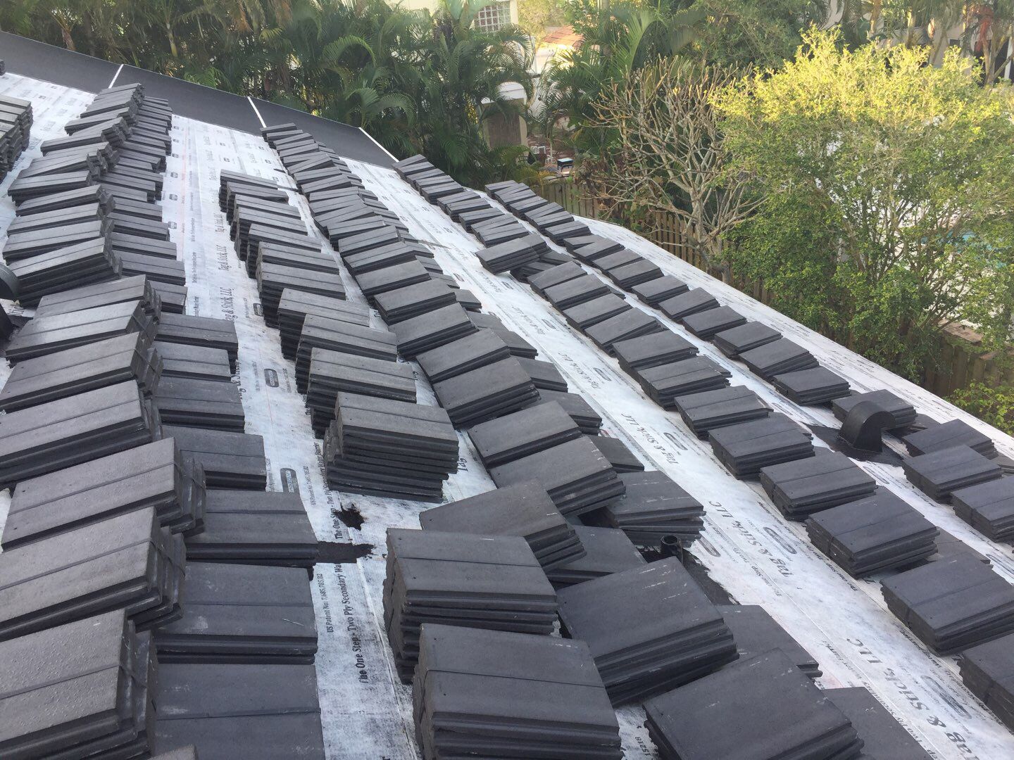 Residential Roofing Installation using Eagle Roofing Tile by BLUES BROTHERS ROOFING