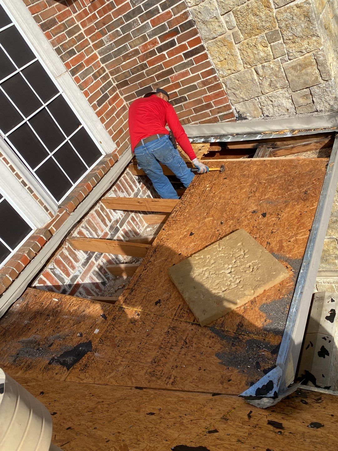 Insurance Claim Roof and Gutters using Owens Corning - Duration- Estate Gray -New Gutters - Exterior paint by Tex-Line Roofing