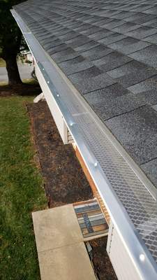 Gutter Guards using LeafSolution Gutter Guards
