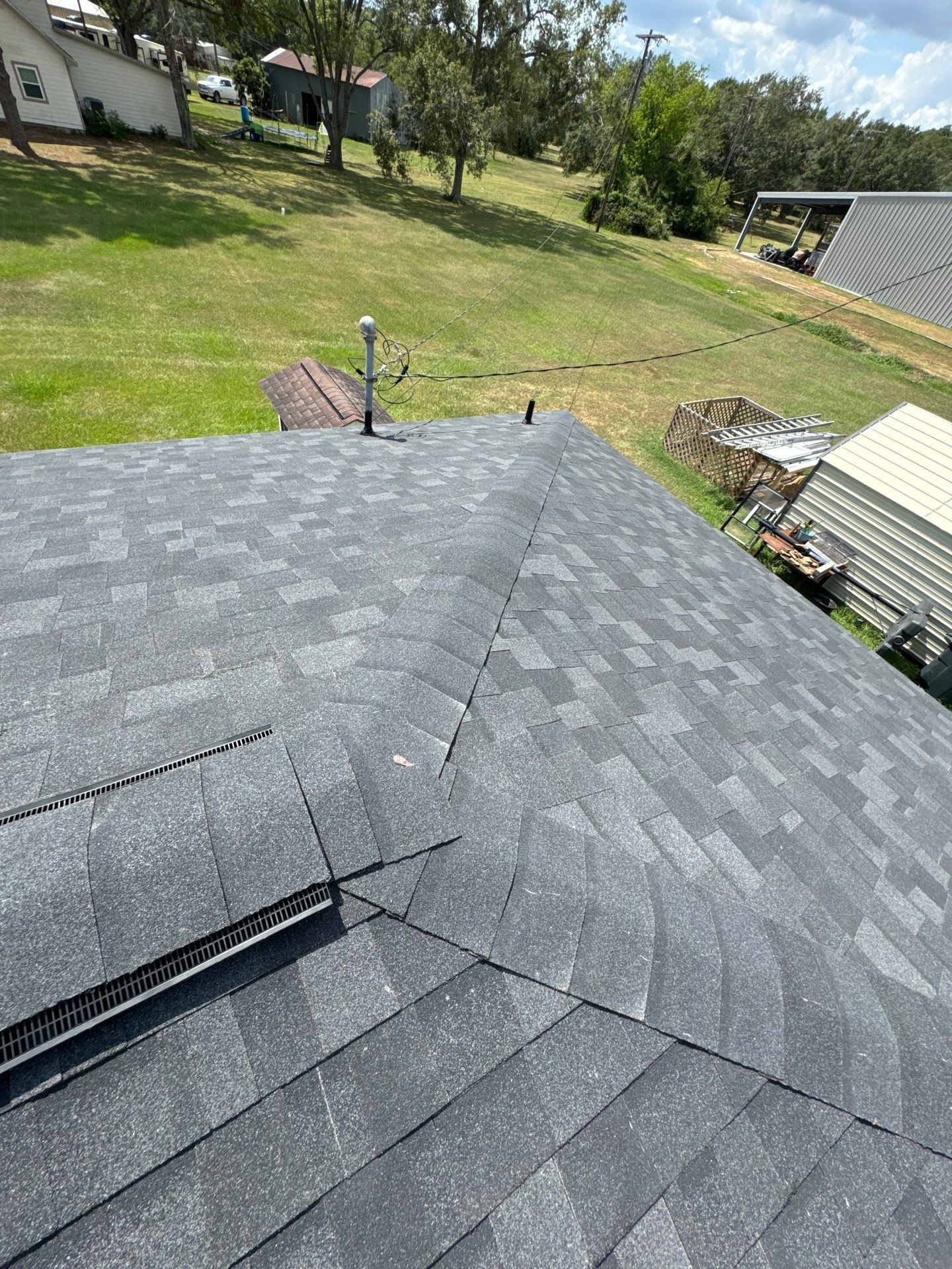 Residential Roofing Installation using Owen's Corning Duration (Lifetime) Shingles by Roof Repair Company