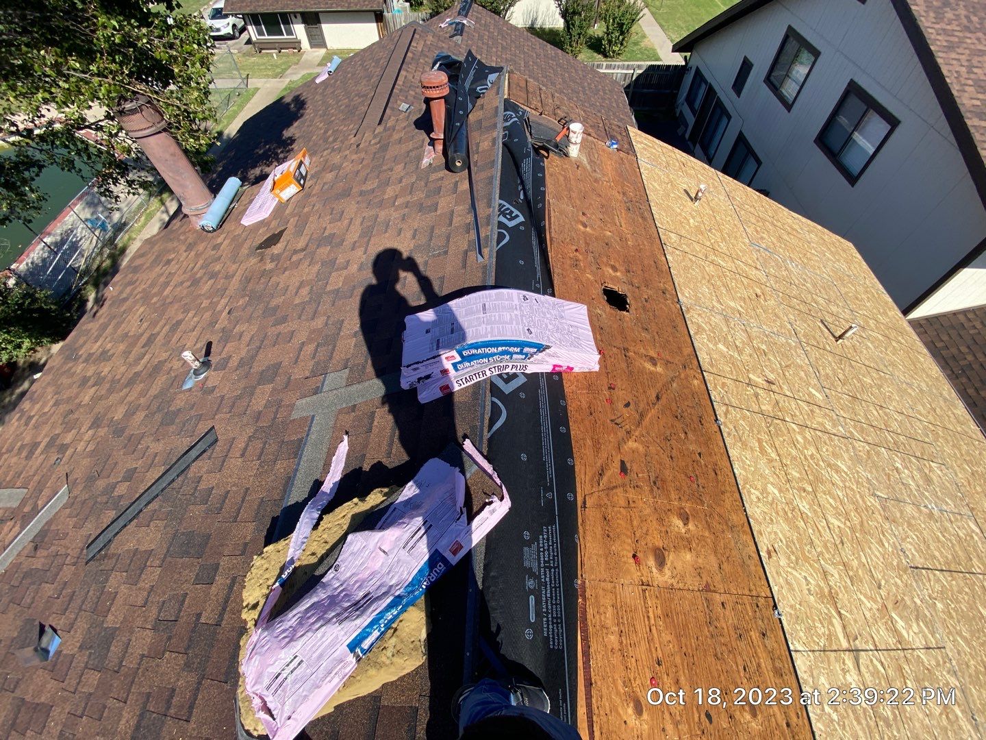 Shingle Project in Tulsa by Decor Roofing & Restoration