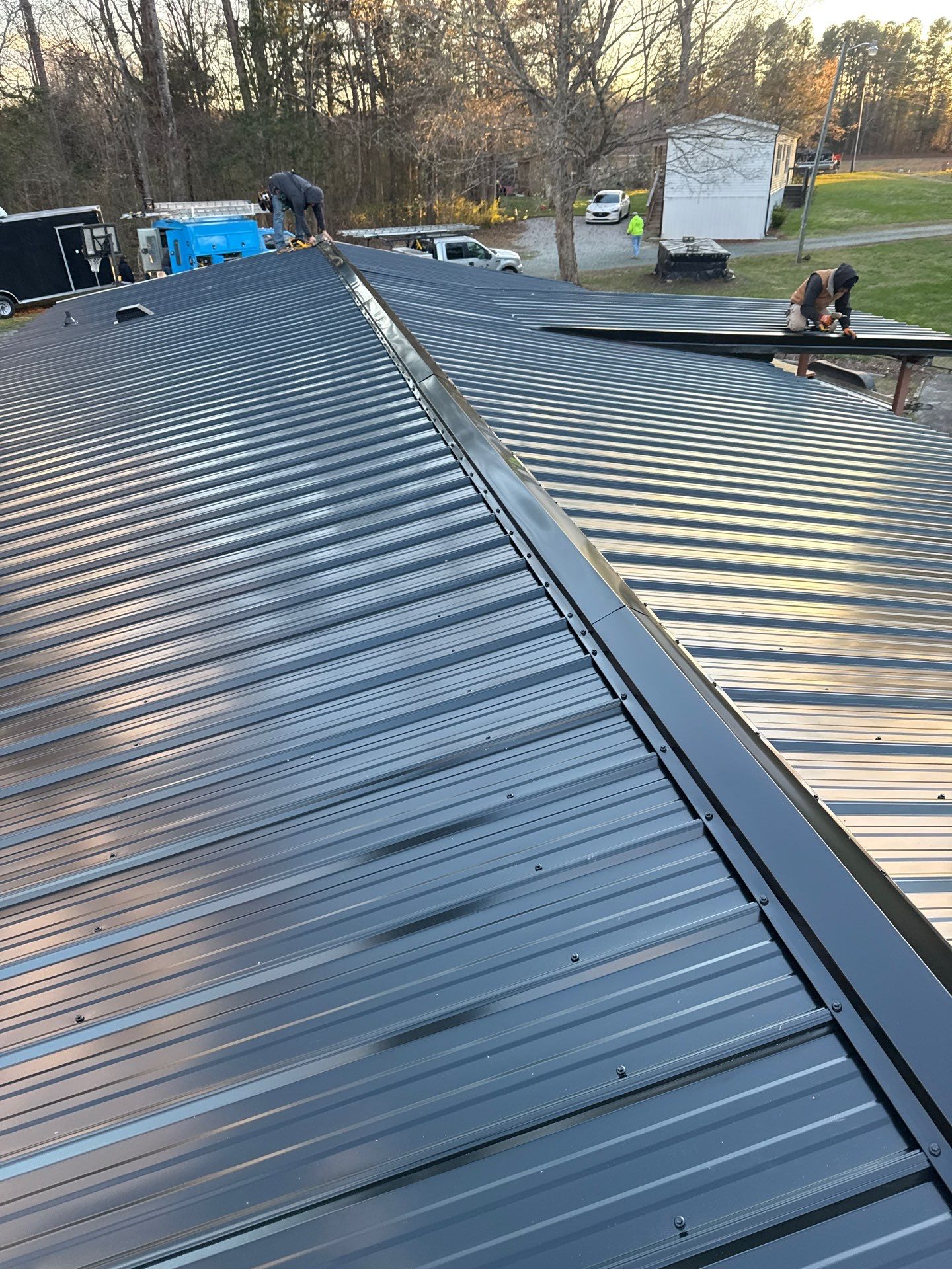 Complete Metal Roof Installation – Cedar Grove, NC by Carolina Professional Roofing, Inc  