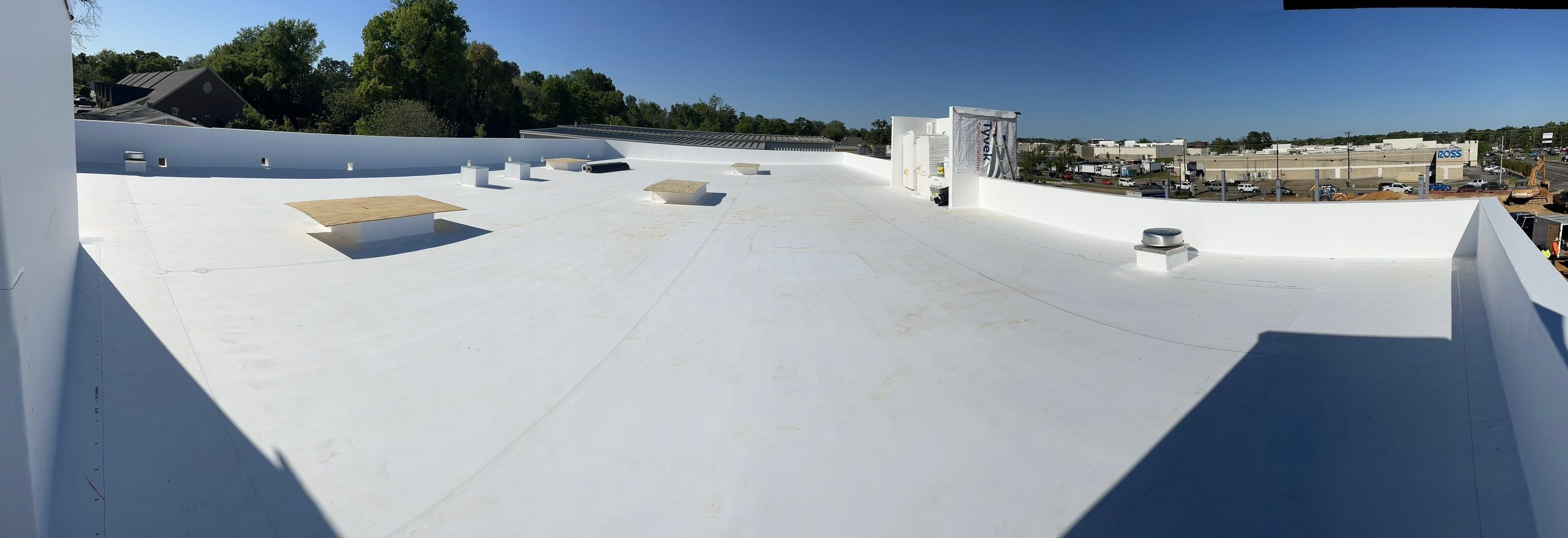 New Build TPO Roof & Metal Wall System – Tyler, TX by All Star Roofing LLC