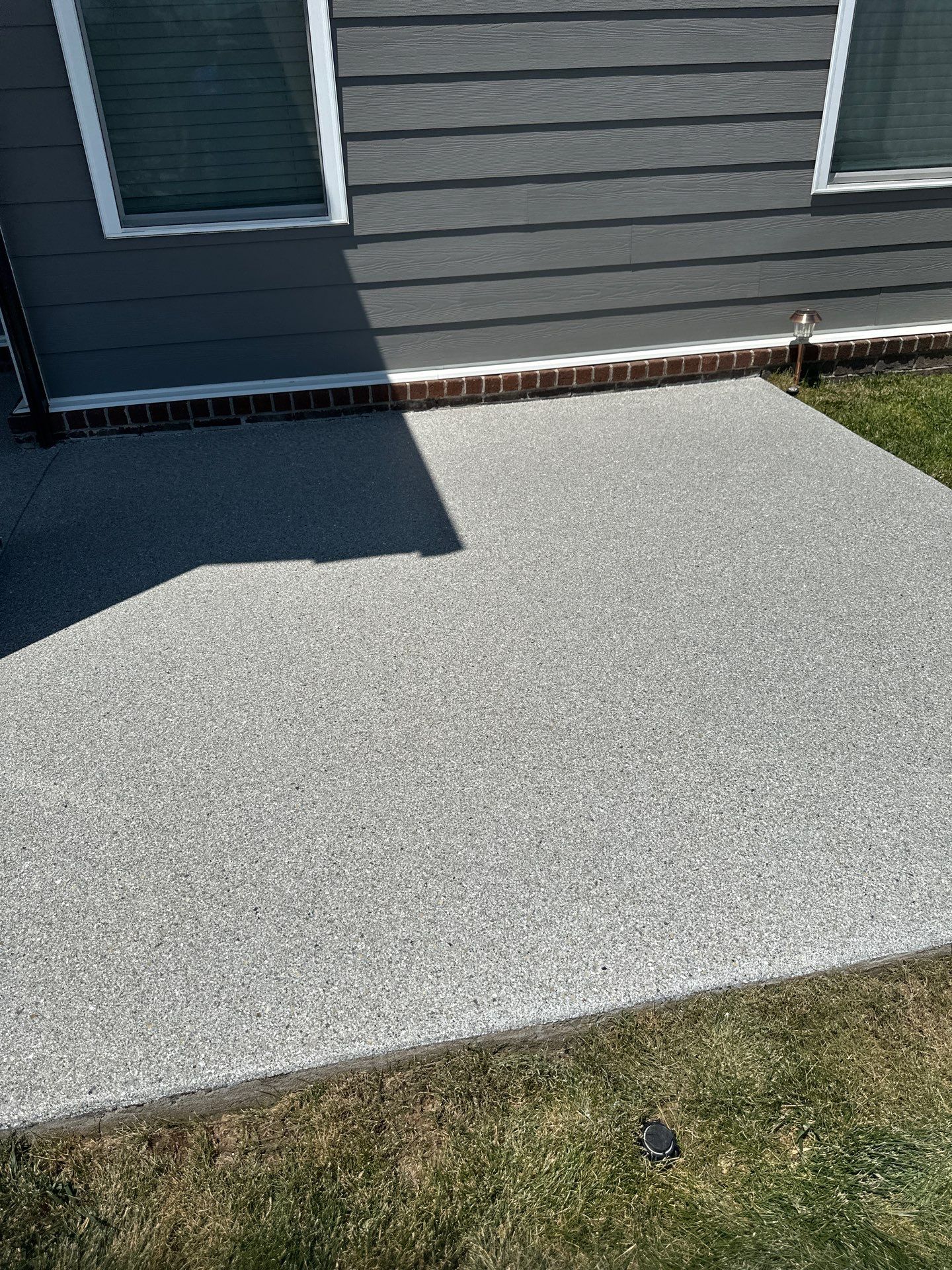 Patio Floor Coating using Quartzite by My Garage Floor Guys
