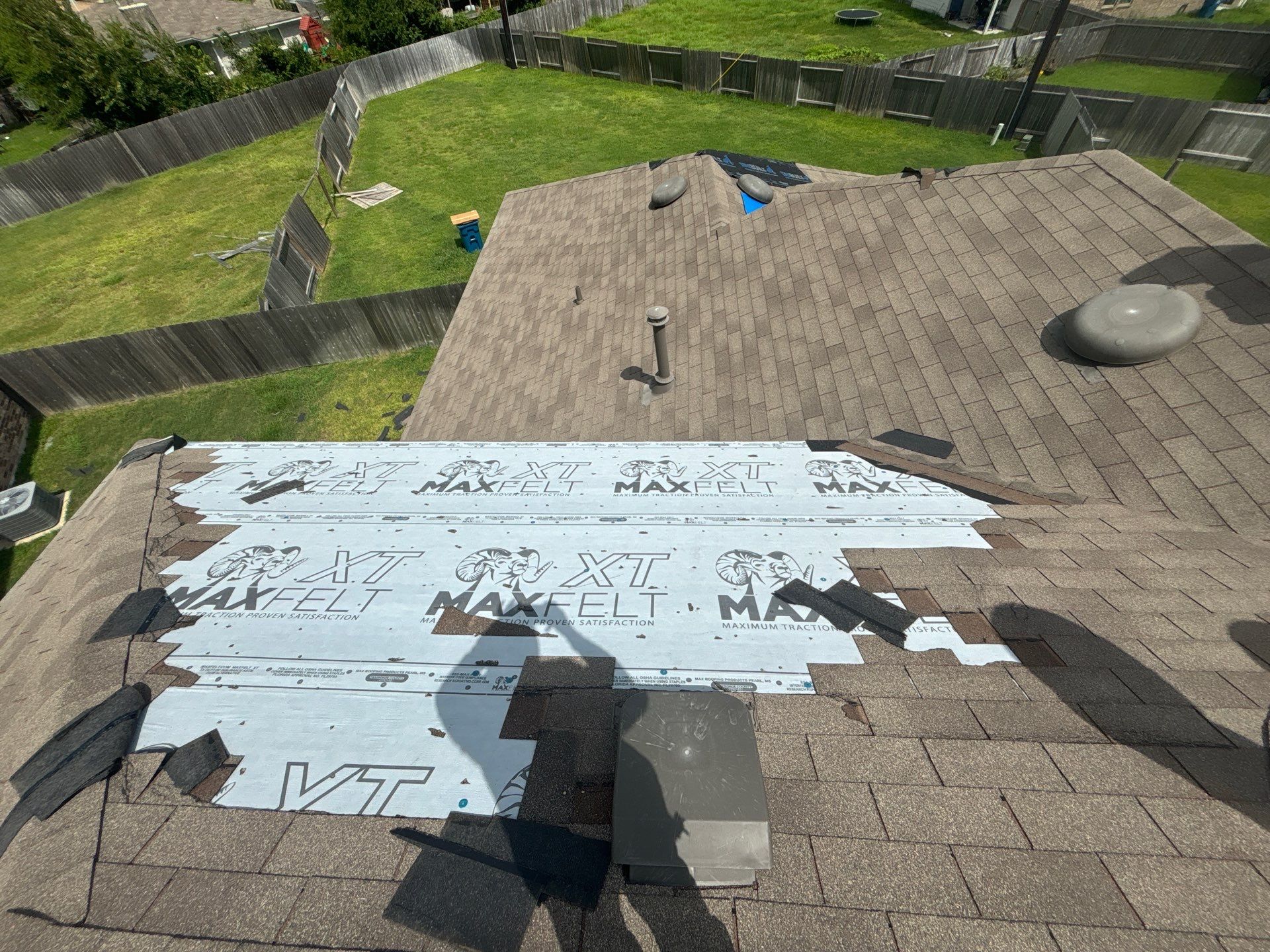 Residential Roofing Repair using Owen's Corning Duration (Lifetime) Shingles by Roof Repair Services LLC