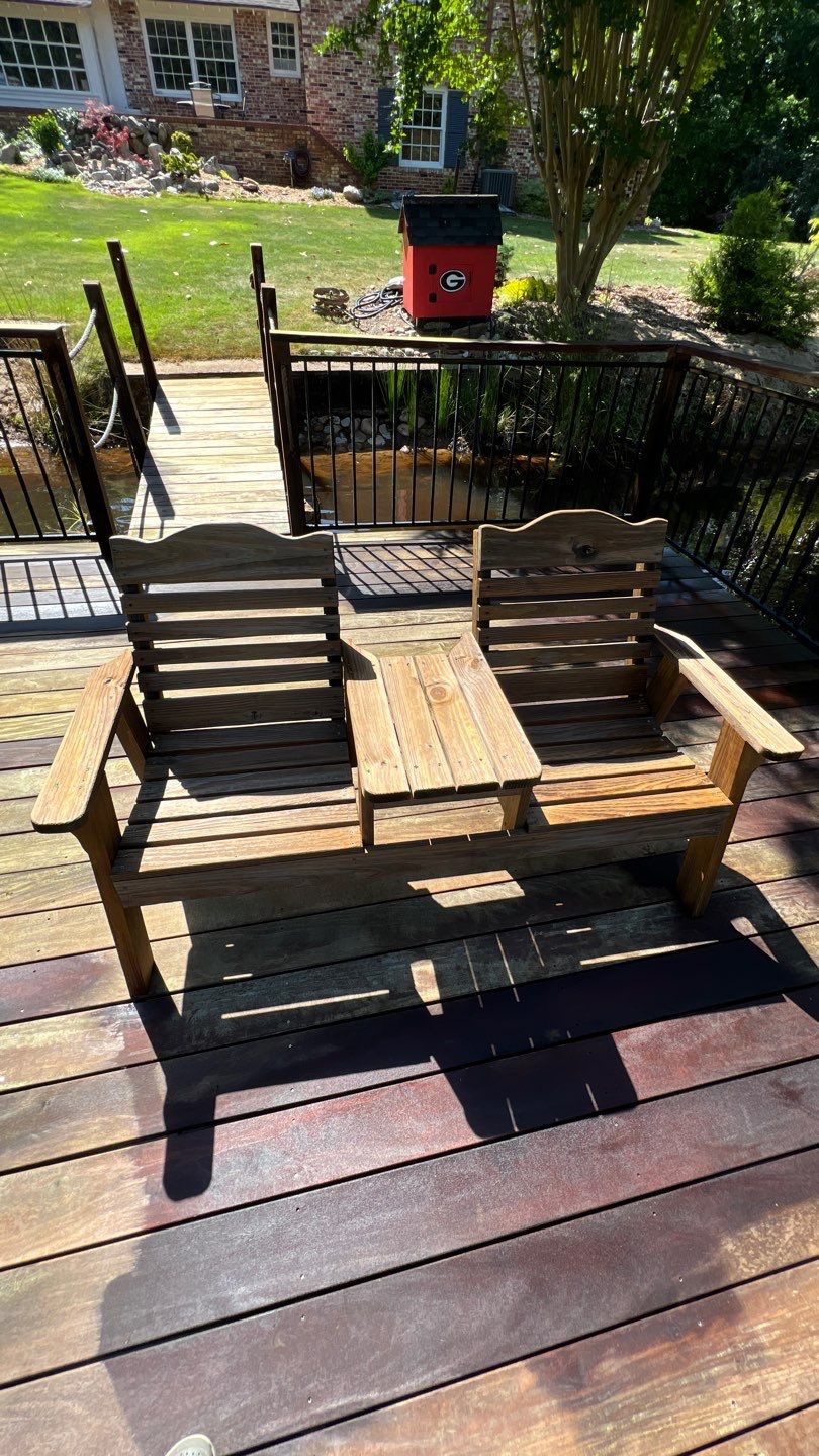 Dock using Wood Sealant by DuraSeal