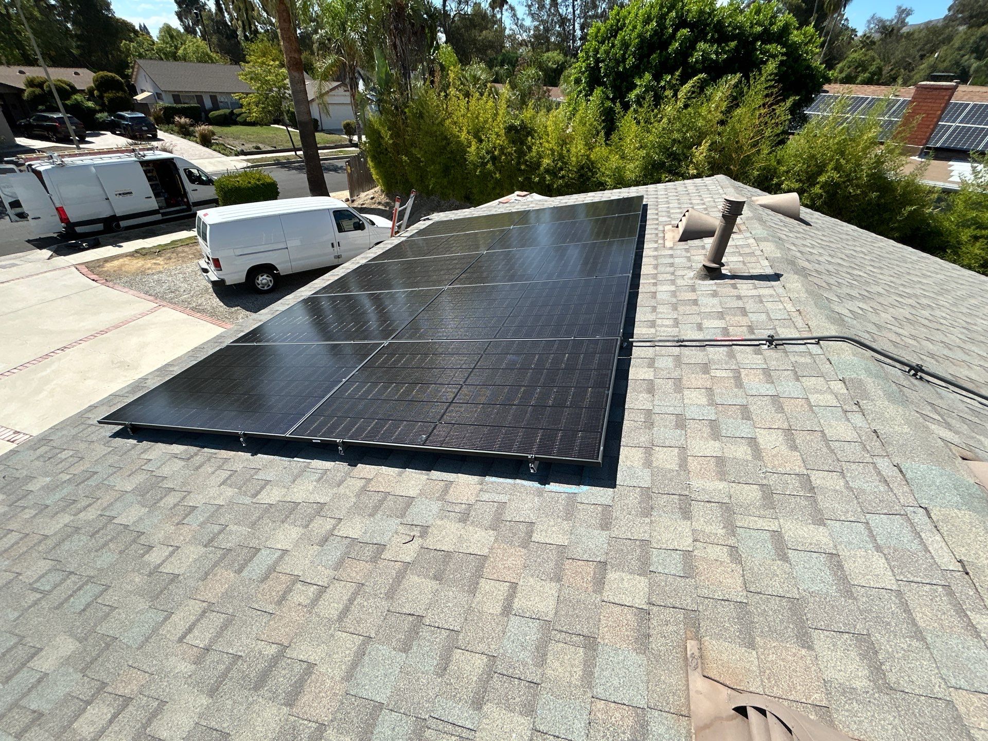 Los Angeles Residential Solar and Enphase Battery Storage Installation by AWS Solar