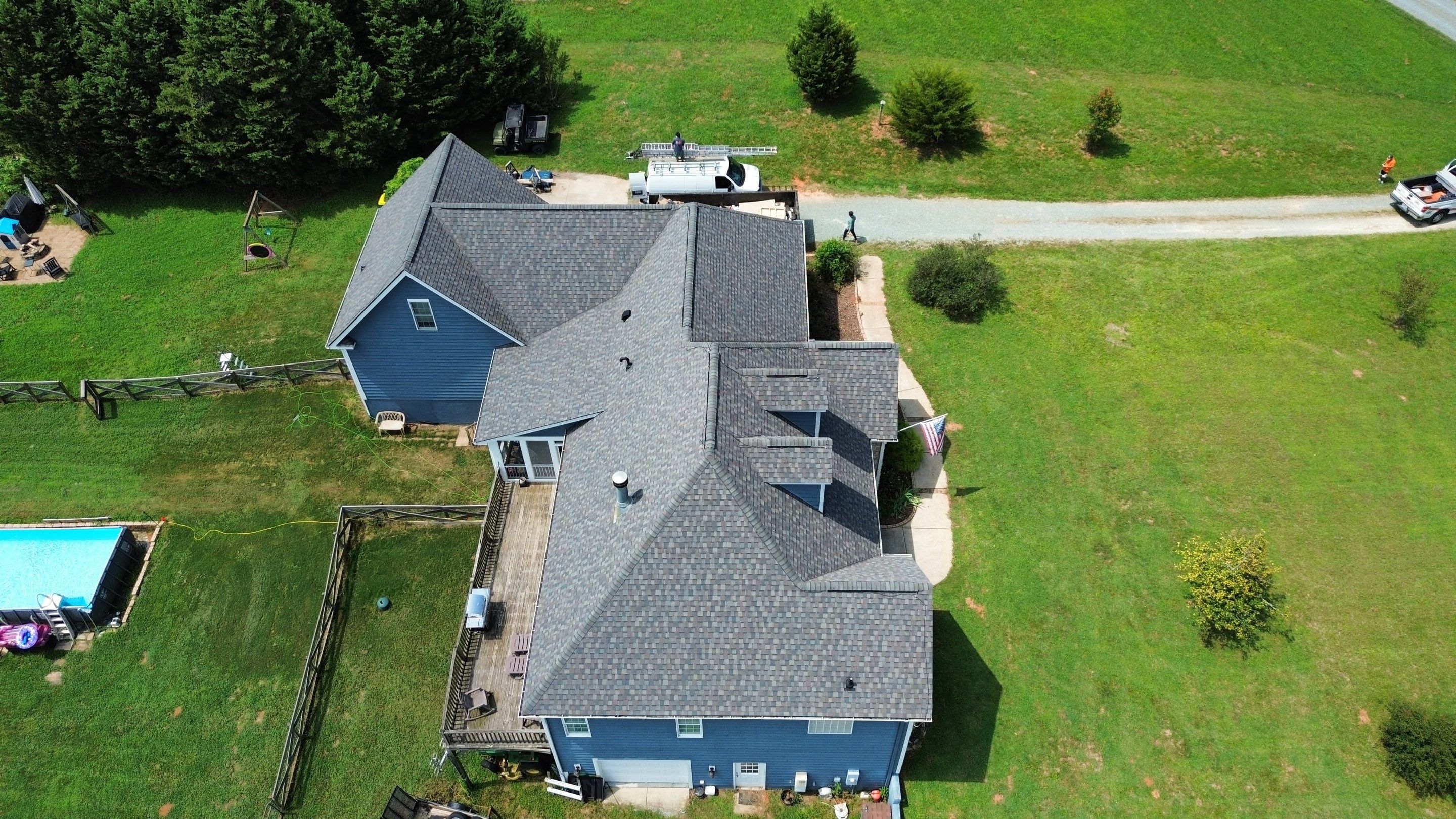 Roof and gutters replacement by hail damage by Just Brilliant Restoration JBR