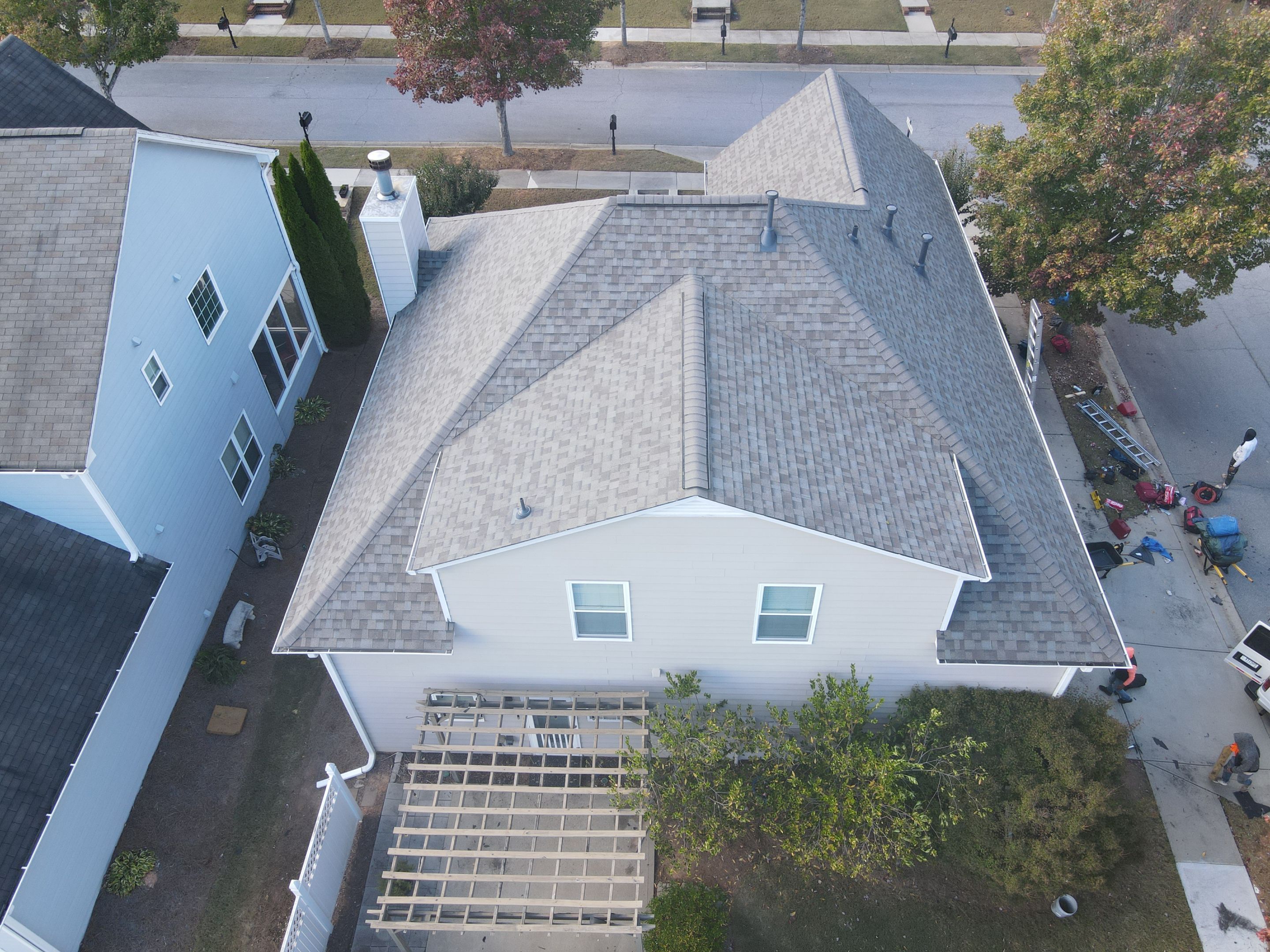 Residential Roofing Installation using Owens Corning by Inspector Roofing and Restoration