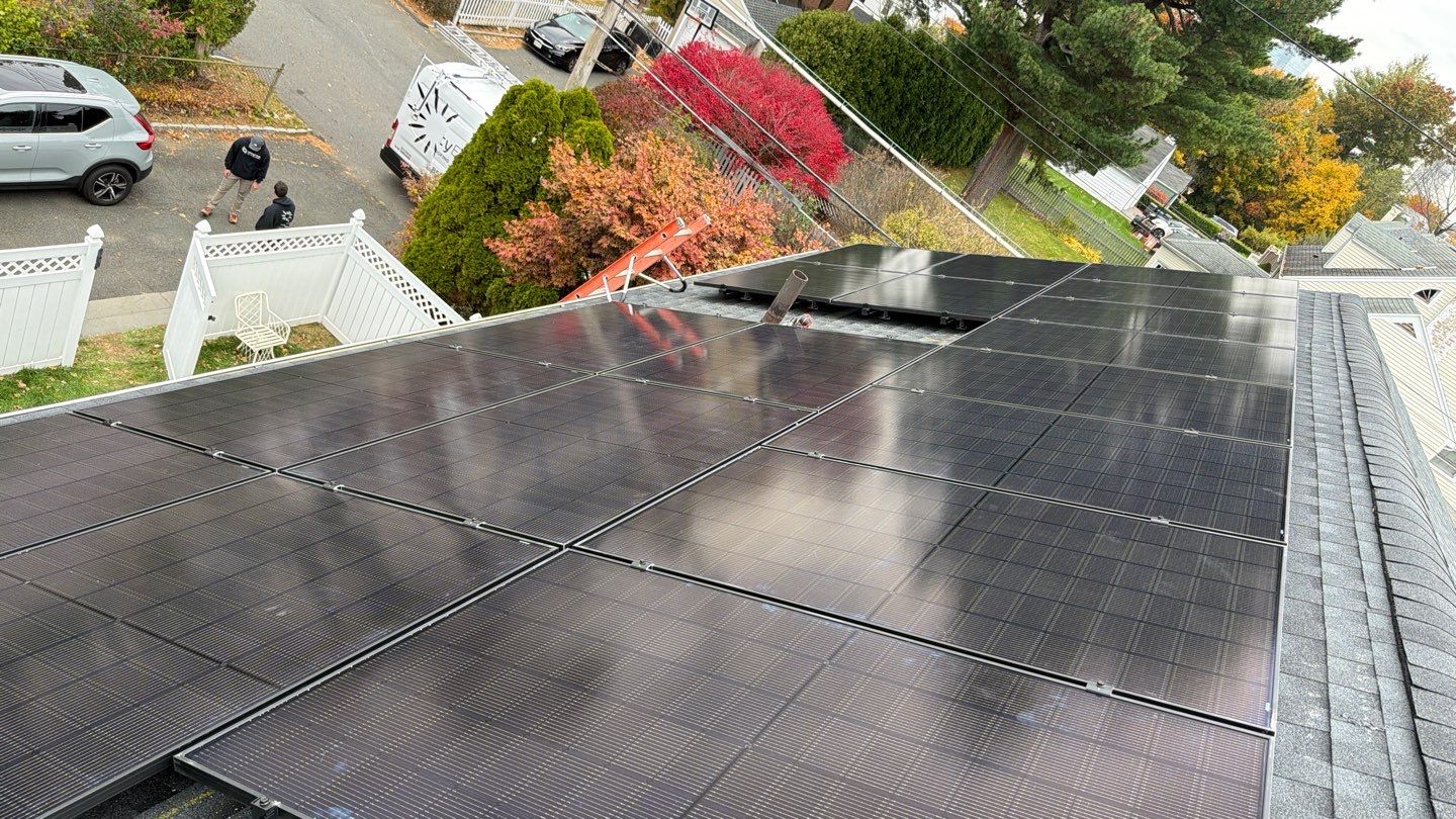 Solar Installation and Reroof in White Plains, NY by Infinity Solar Systems