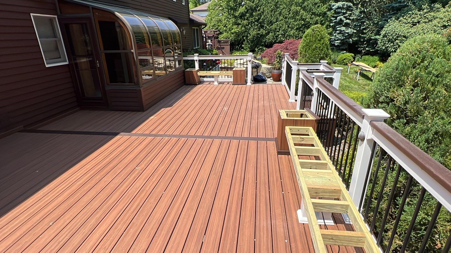 Deck resurface in Berkeley heights by deck guardian