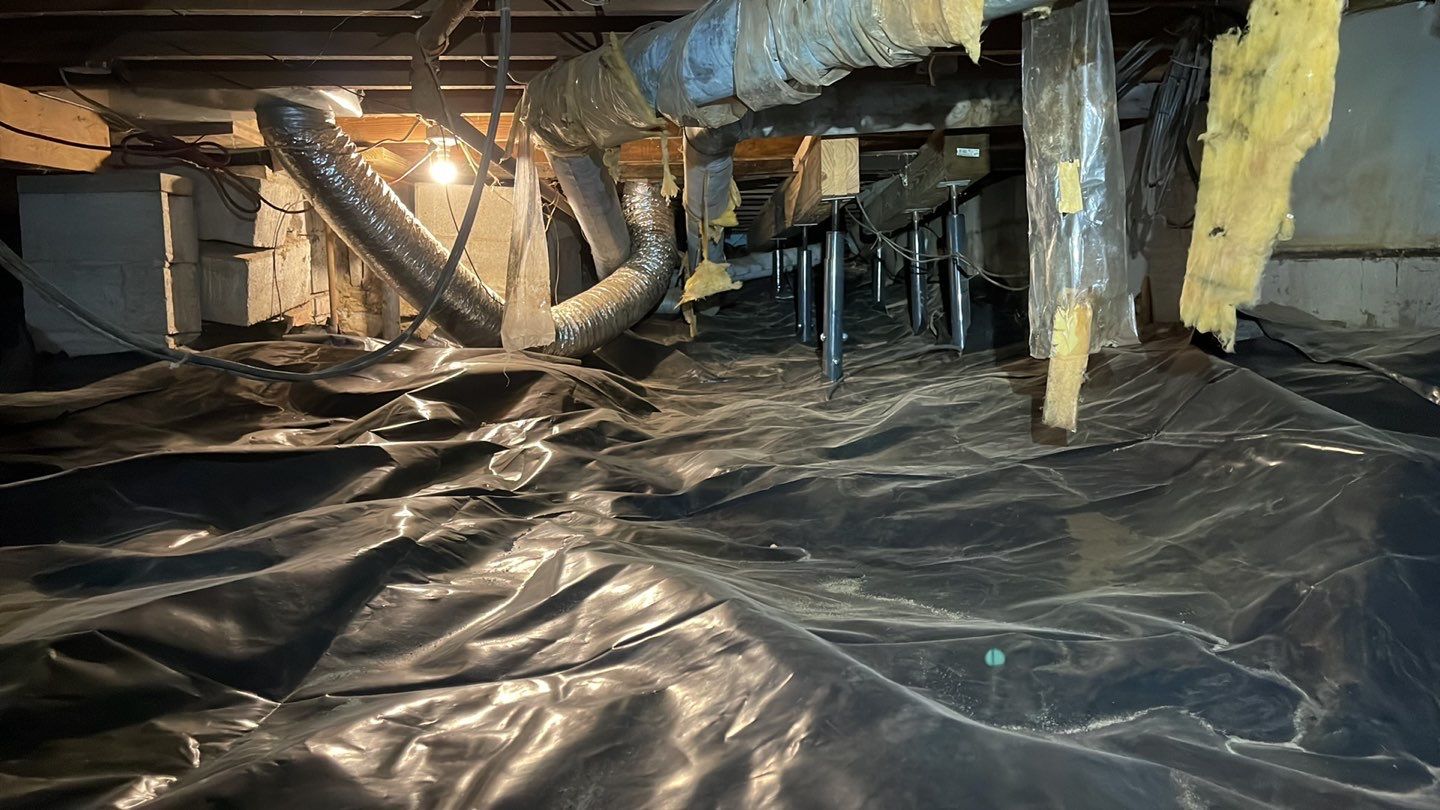 Crawl Space Structural Carpentry: Floor Joist, Beams, & Supports by Toledo Basement Repair 