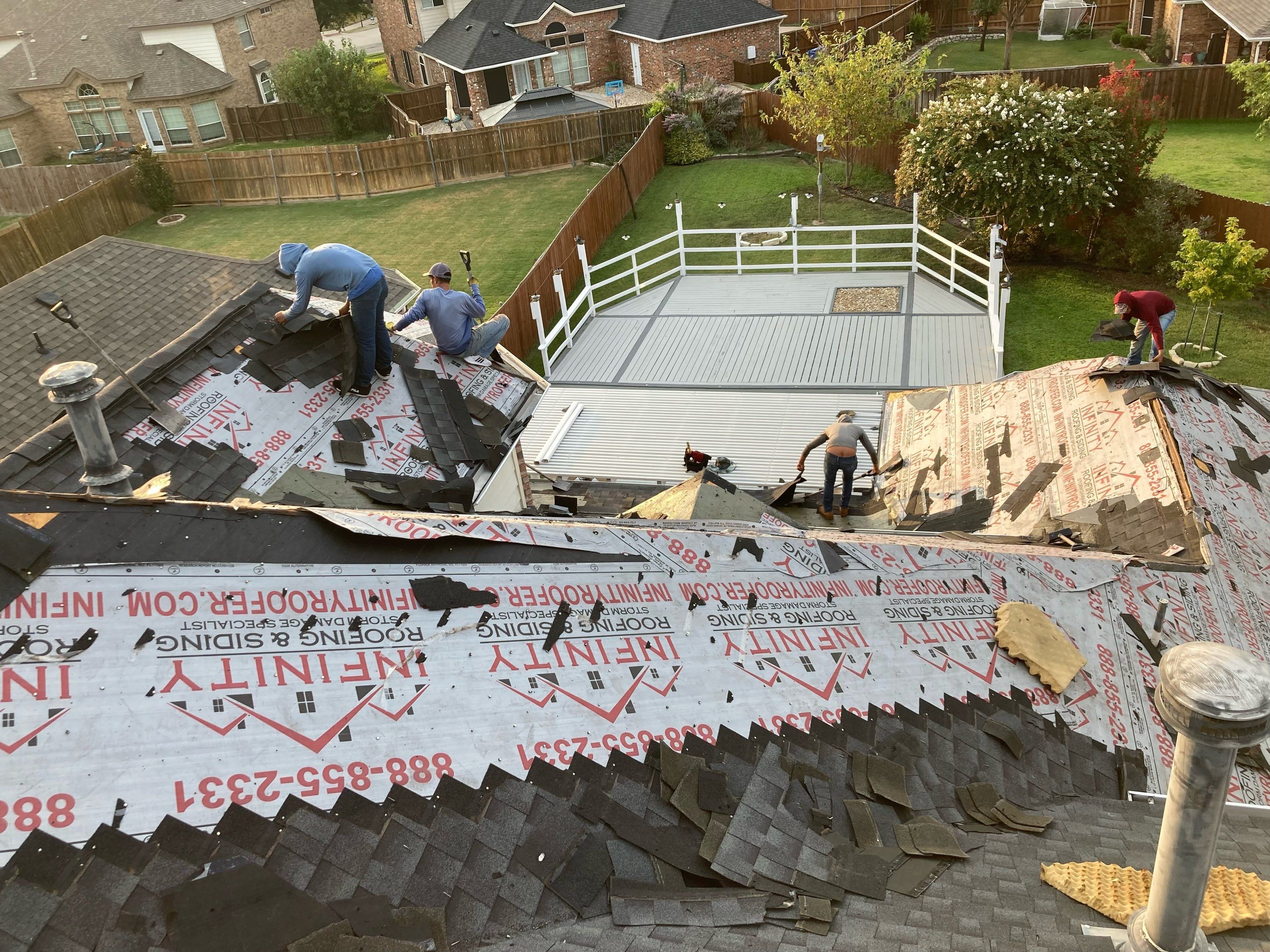 Project in Rowlett by Rhino Roofing and General Contracting, LLC