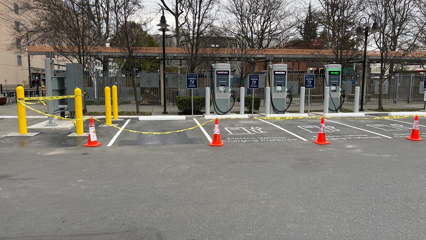 Faith Technologies | Striping by Jireh Asphalt & Concrete Inc 
