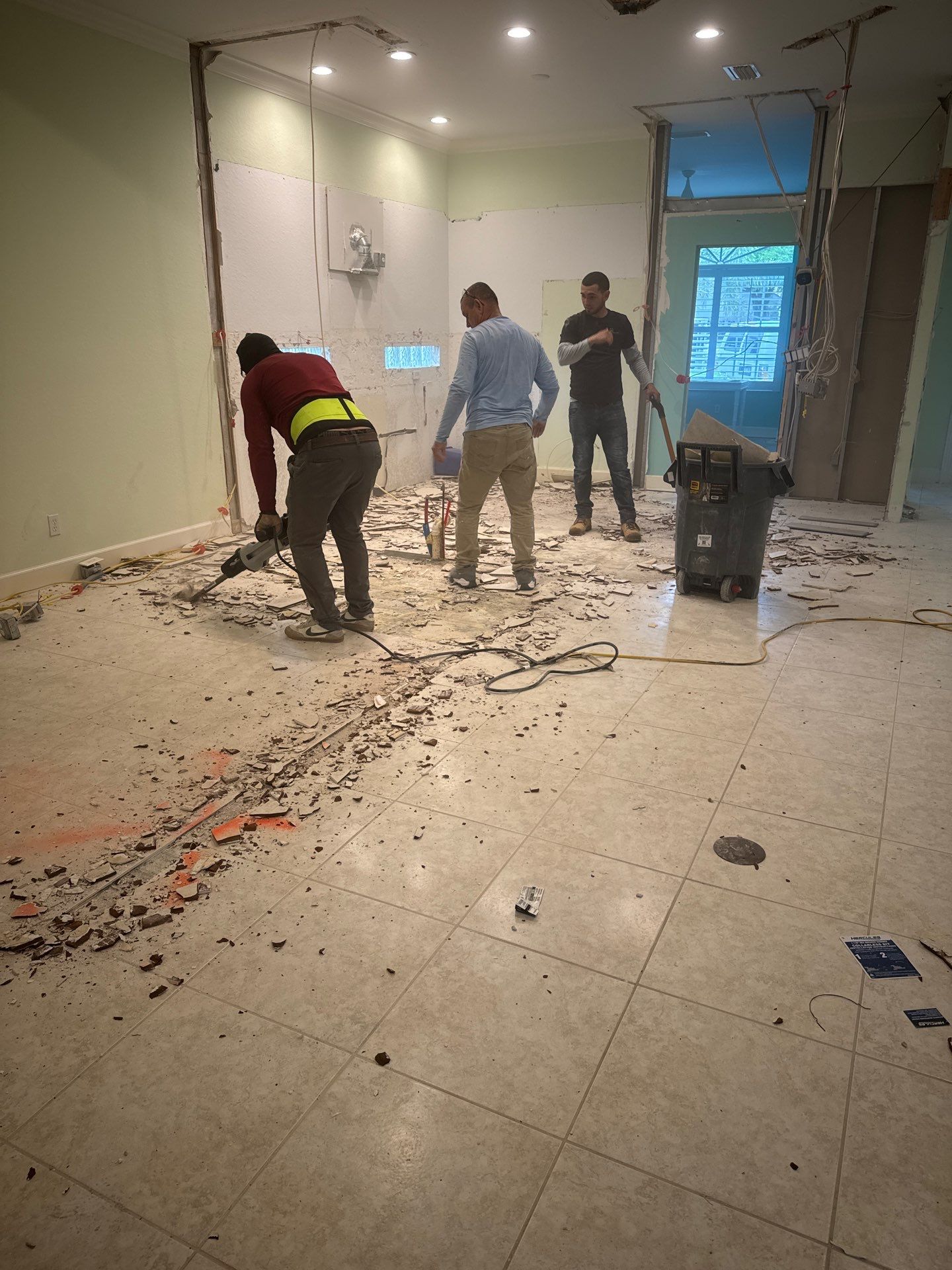 Complete Interior Renovation and Custom Cabinetry in Naples, Florida by A & E Construction of Florida Inc