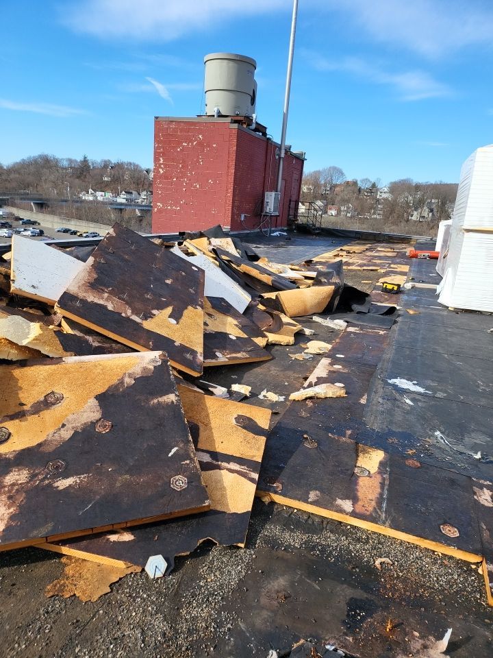 Commercial Roofing Installation using EPDM  by A Plus Exterior