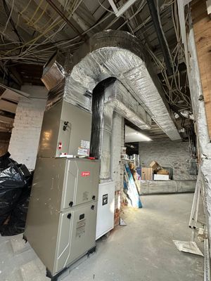 Bryant Evolution Furnace Upgrade with Heat Pump  using Ducted