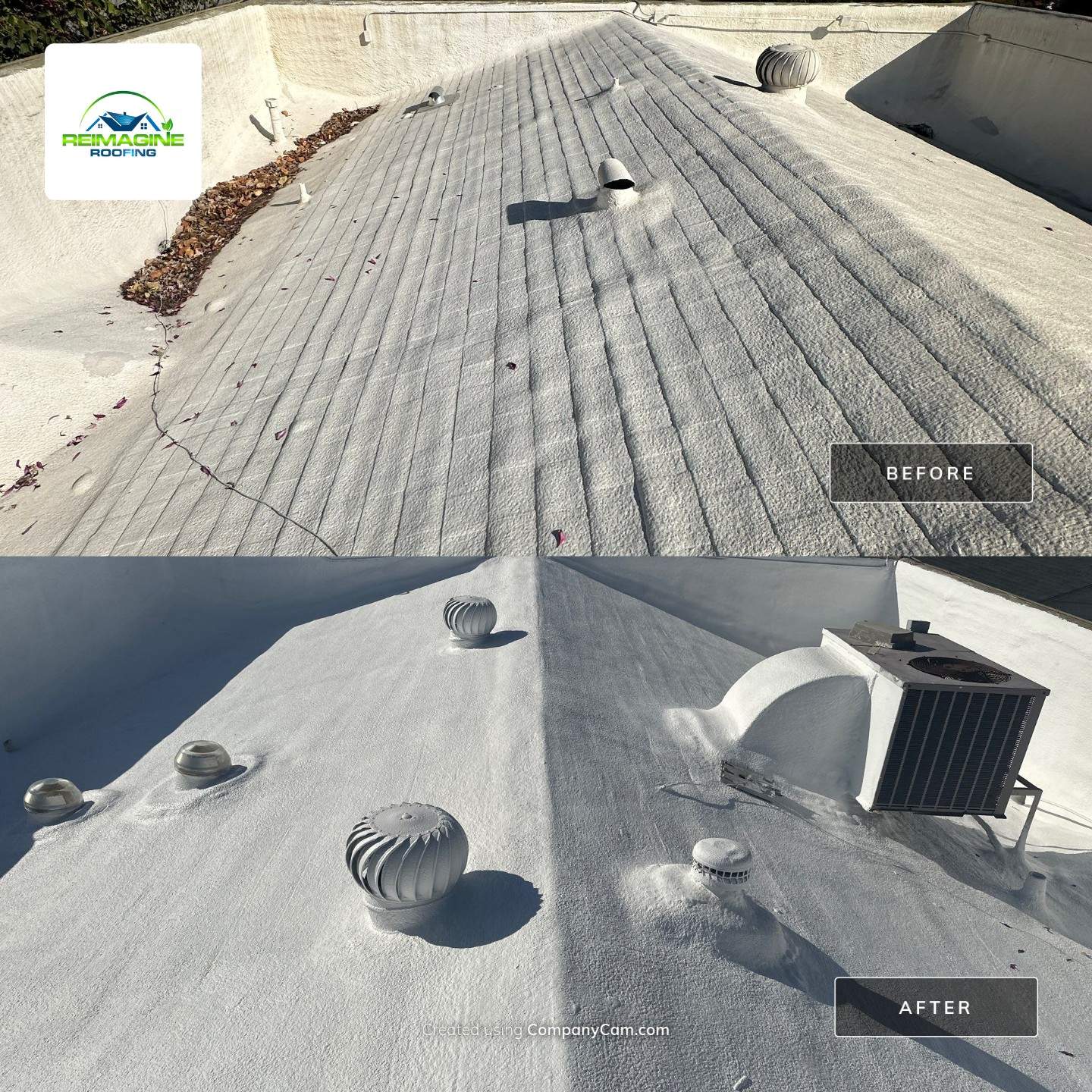 Spray Polyurethane Foam by Reimagine Roofing