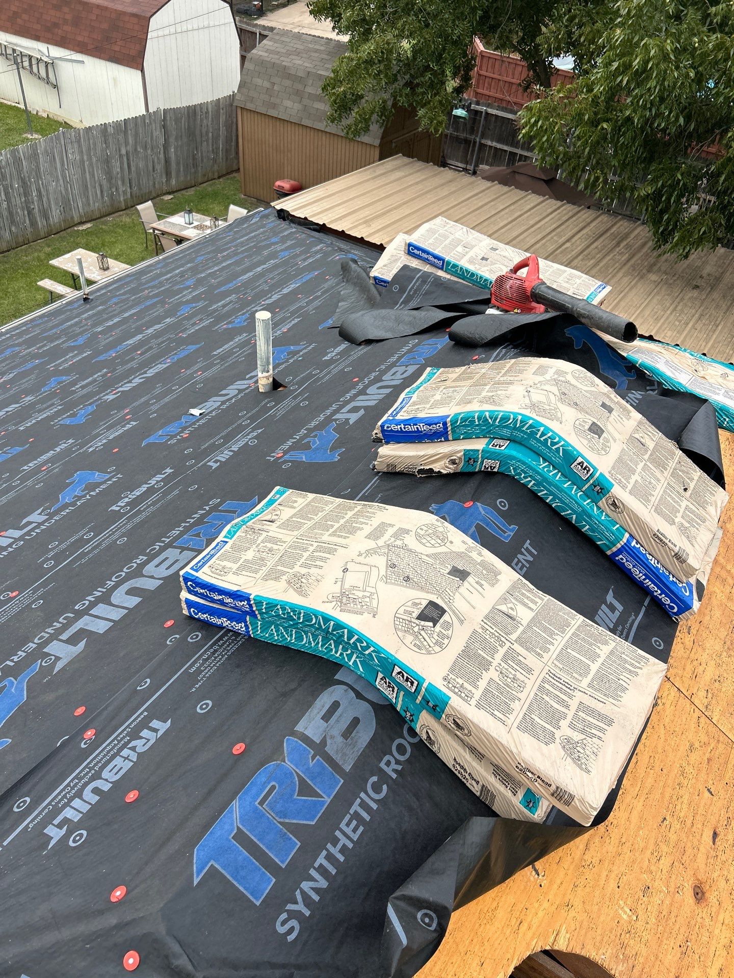 Project in Grand Prairie by Rhino Roofing and General Contracting, LLC