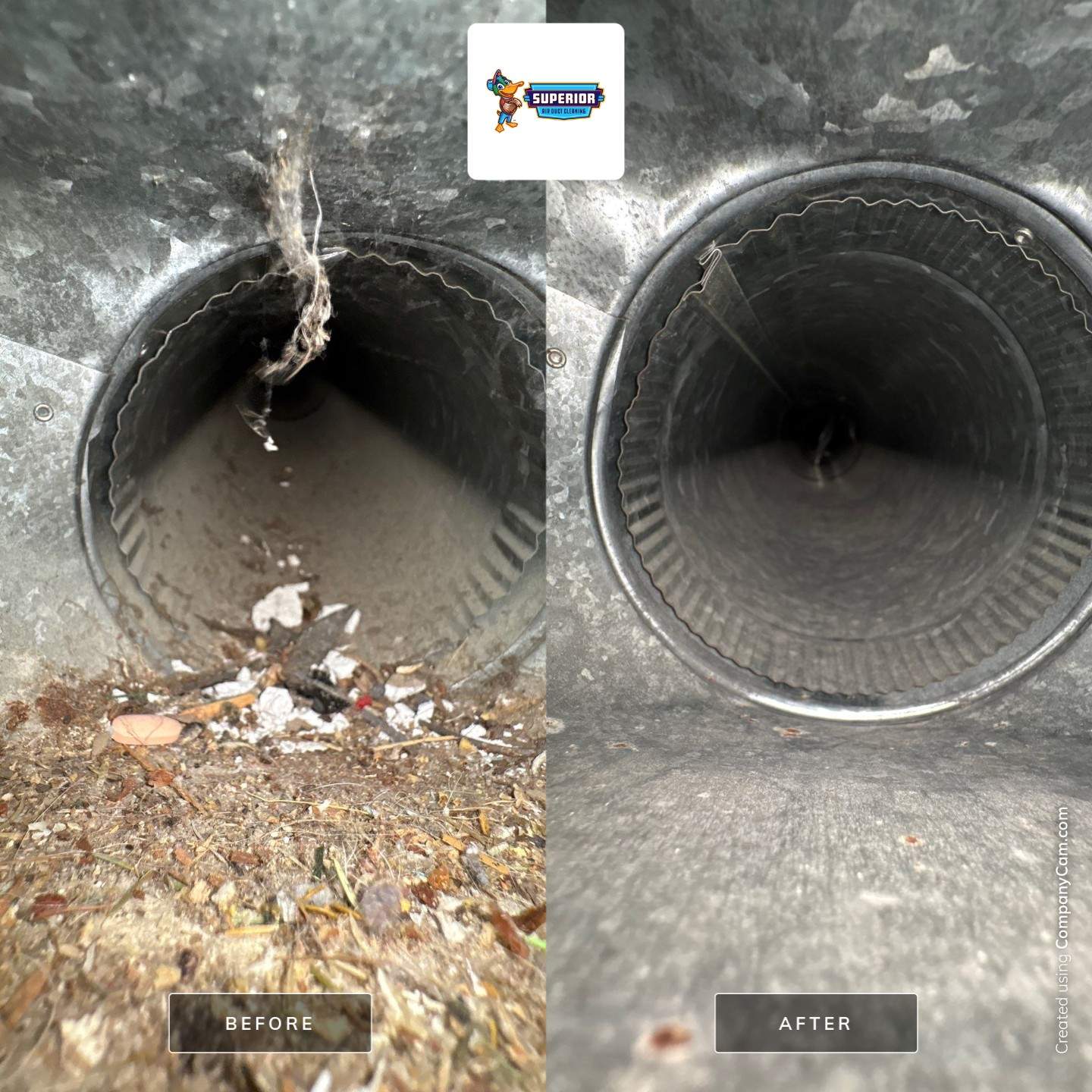 Air Duct Cleaning With a Vacuum Truck in Hermitage, PA by Superior Air Duct Cleaning