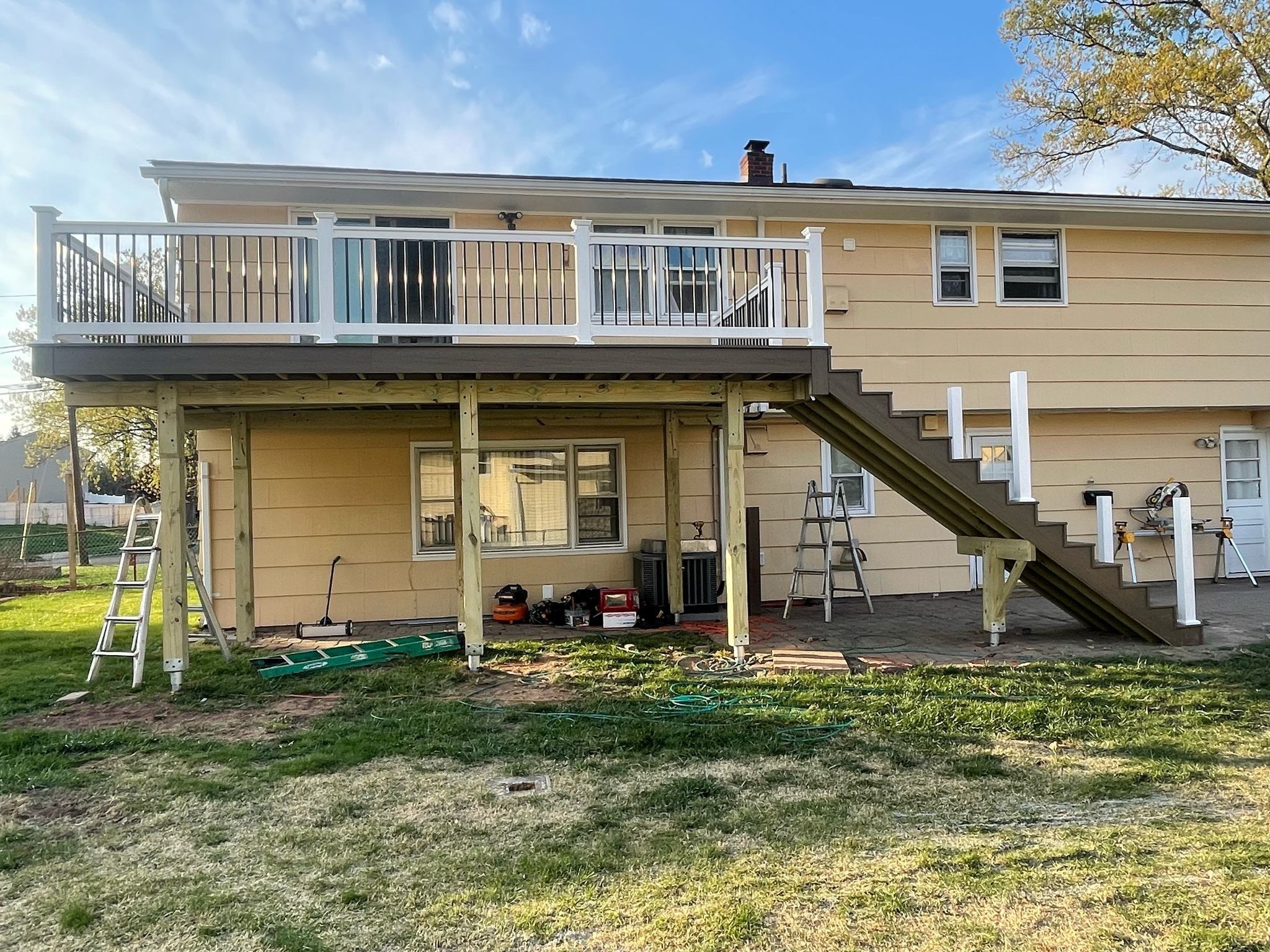 New Deck in Piscataway, New Jersey by deck guardian