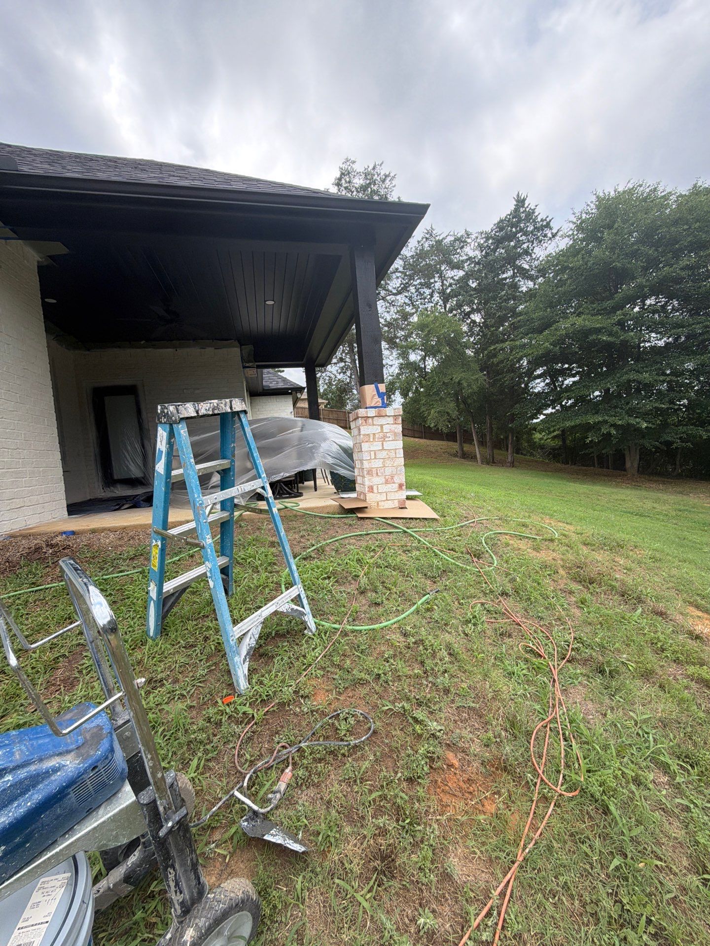 Bright Brick Repaint in Tyler, TX by Quality Coats Painting