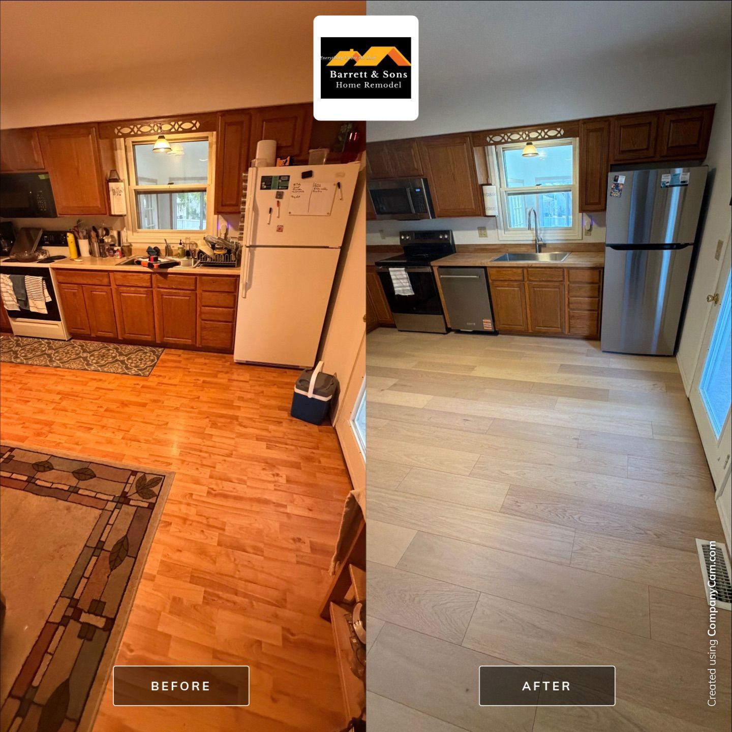 Project in Bloomington, In by Barrett & Sons Home Remodel