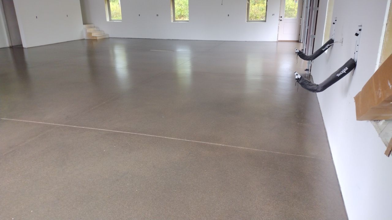 Stunning Residential Grind and Clear by Revival Concrete Coatings