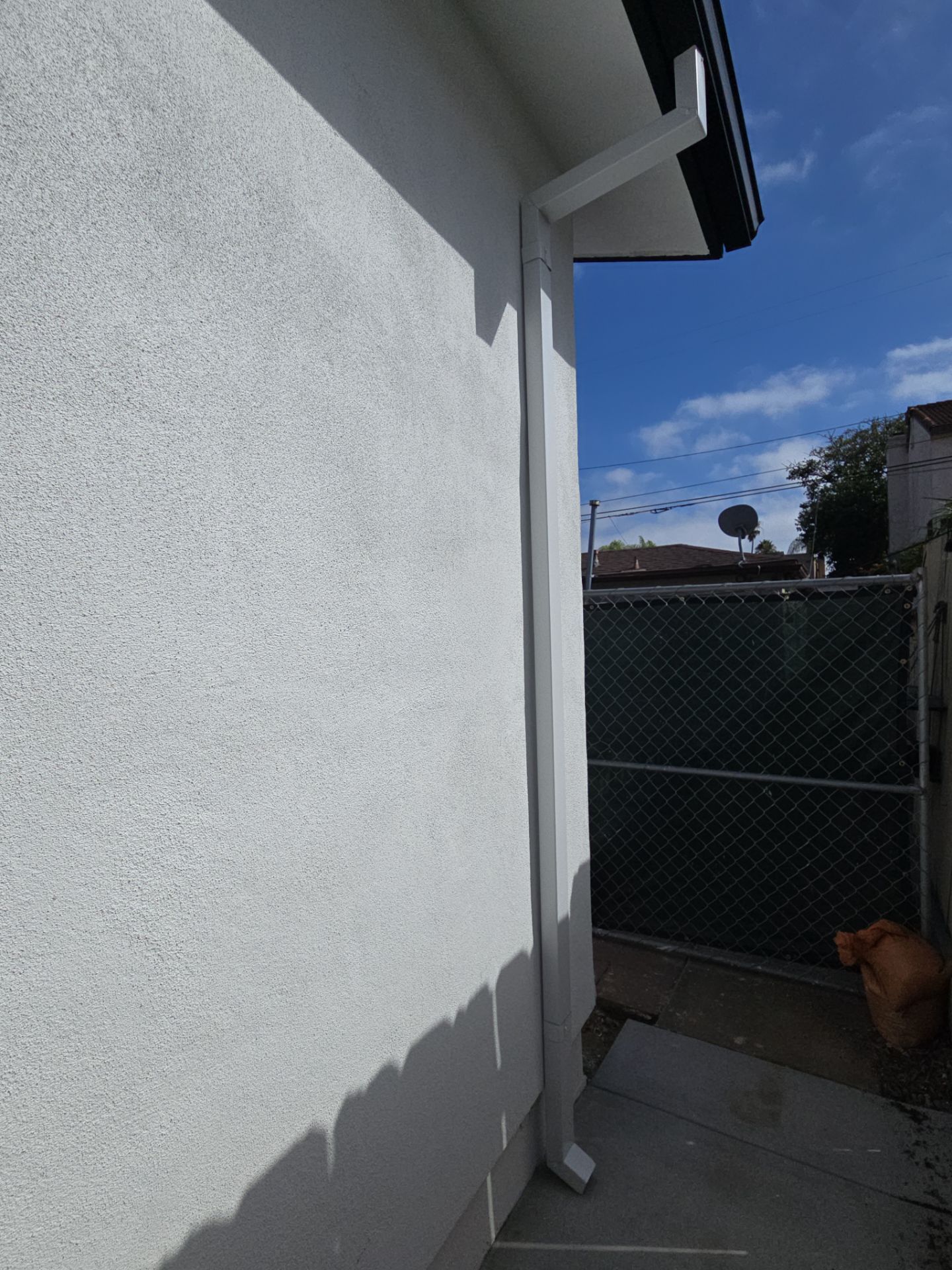 Rain Gutters Project in San Diego by Insulation Labs