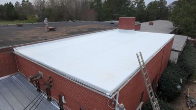Commercial TPO Roof Replacement – Mebane, NC