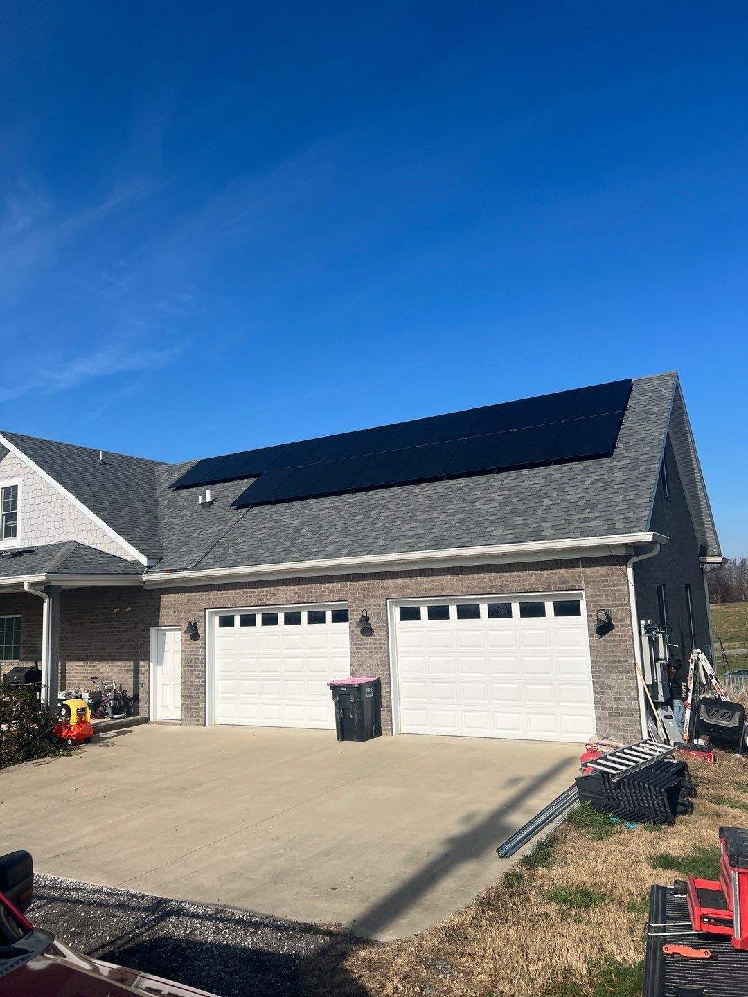 Project in Cedar Hill by Green Wave Solar 