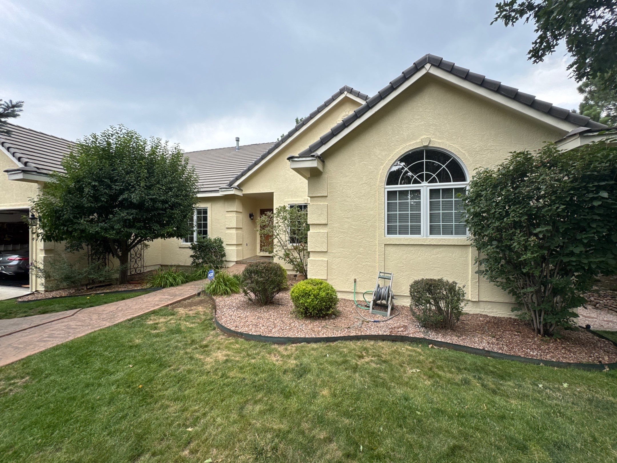 Exterior Stucco Repair and Elastomeric in the Broadmoor Bluffs by Carroll Painting LLC