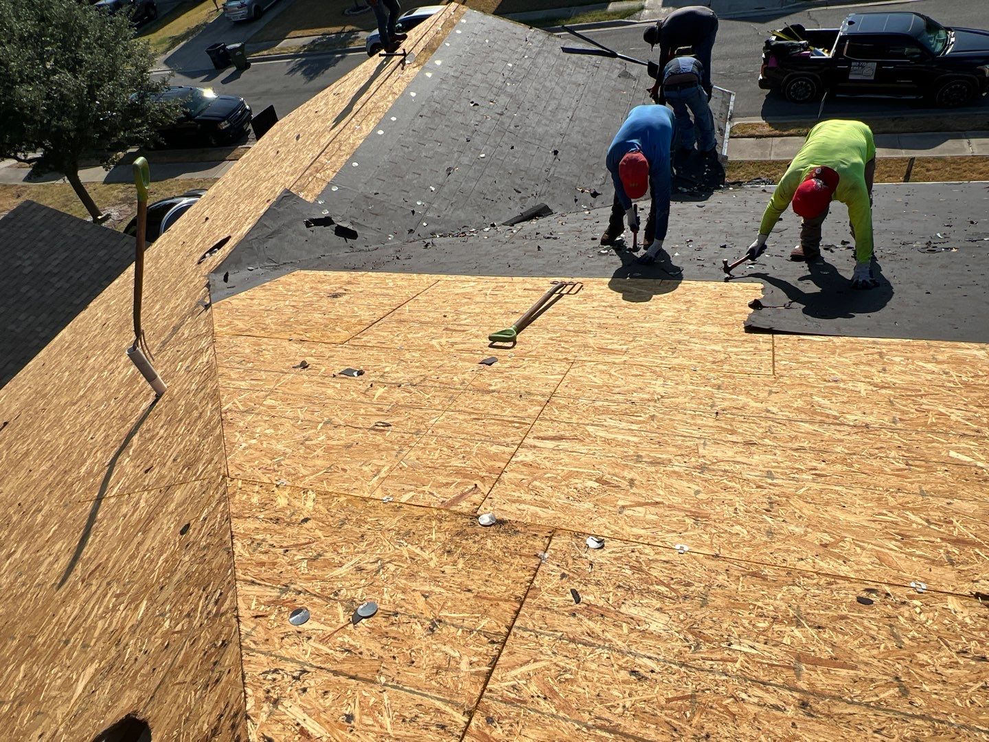Residential Roof Replacement and OSB Decking Repair in Hutto by Caliber Restoration LLC